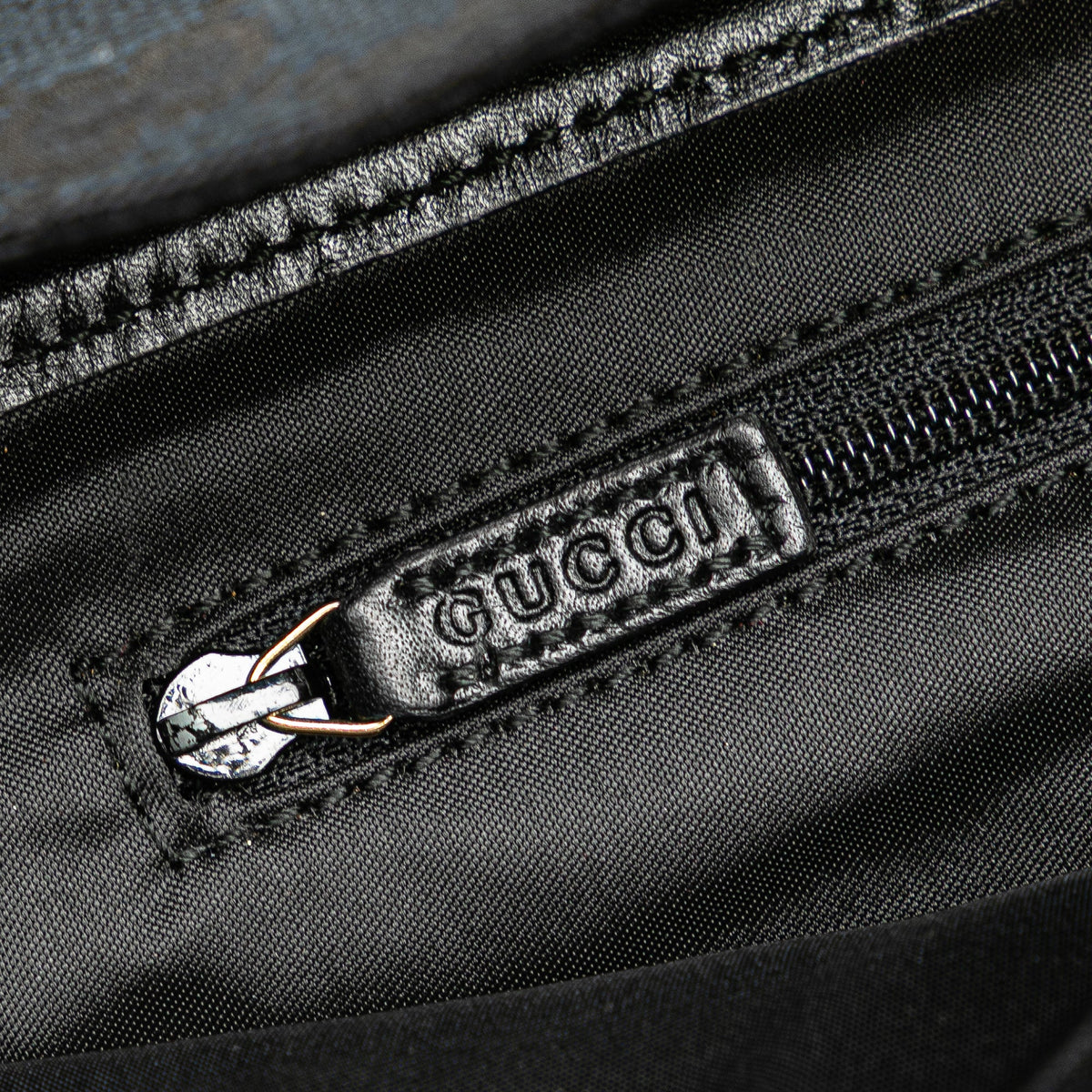 Gucci GG Canvas Tiger Charm Crossbody