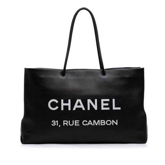 Chanel Large Calfskin Essential 31 Rue Cambon Shopping Tote
