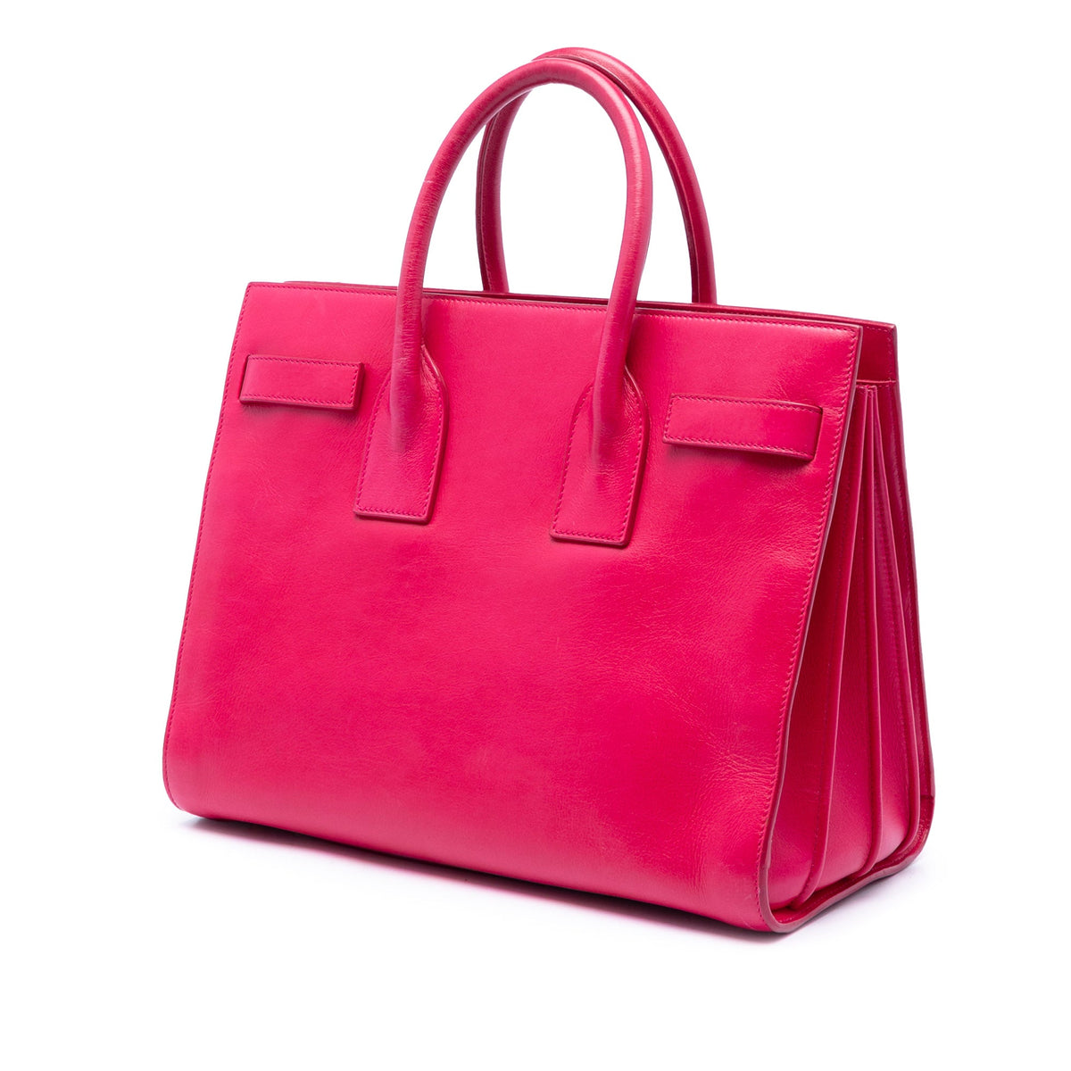 Saint Laurent Small Leather Sac De Jour Satchel