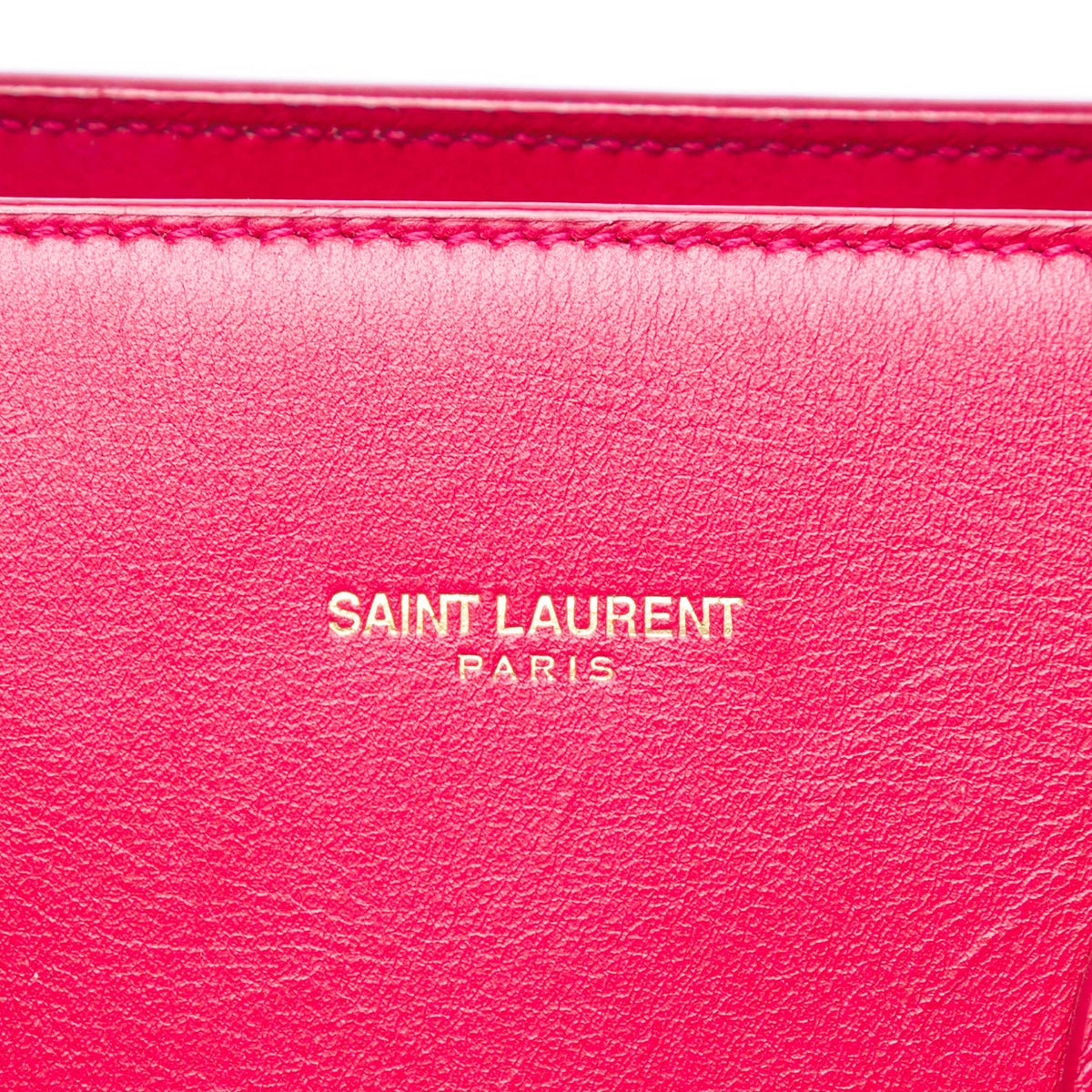 Saint Laurent Small Leather Sac De Jour Satchel