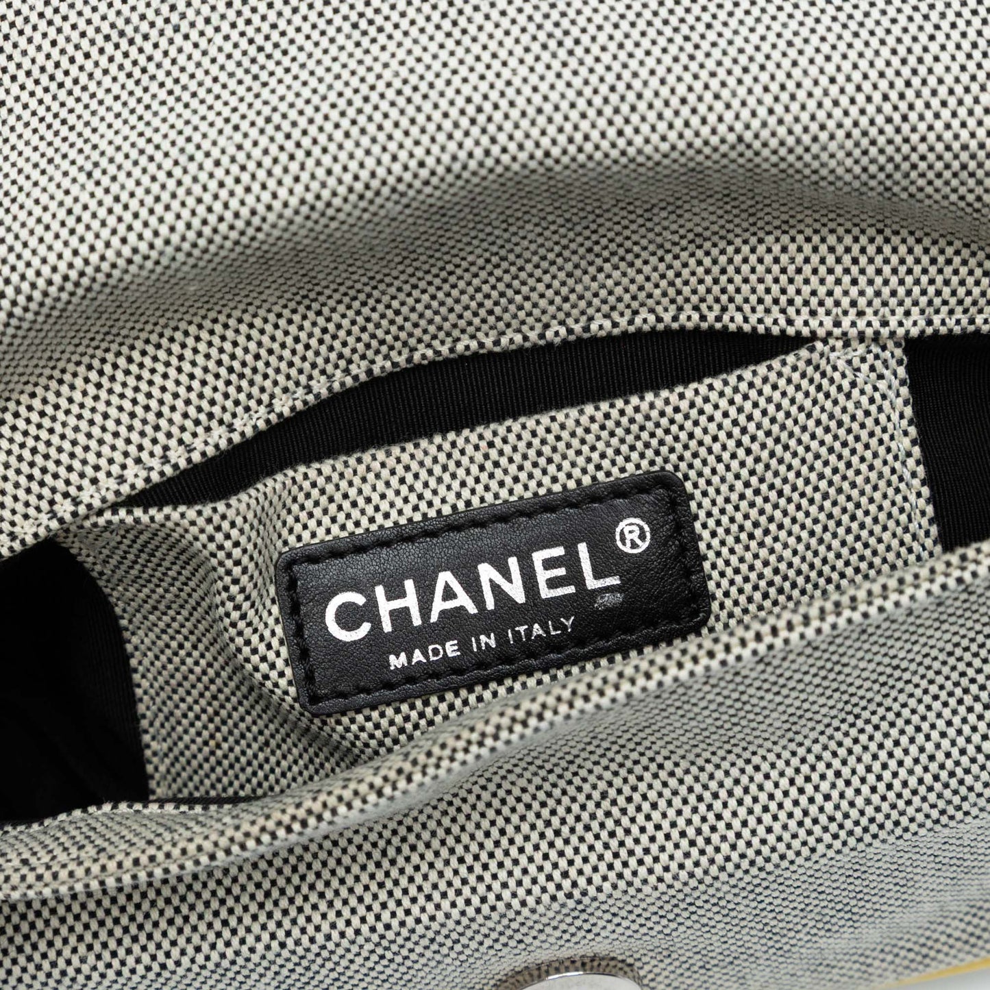 Chanel Canvas CC Camellia No. 5 Shoulder Bag