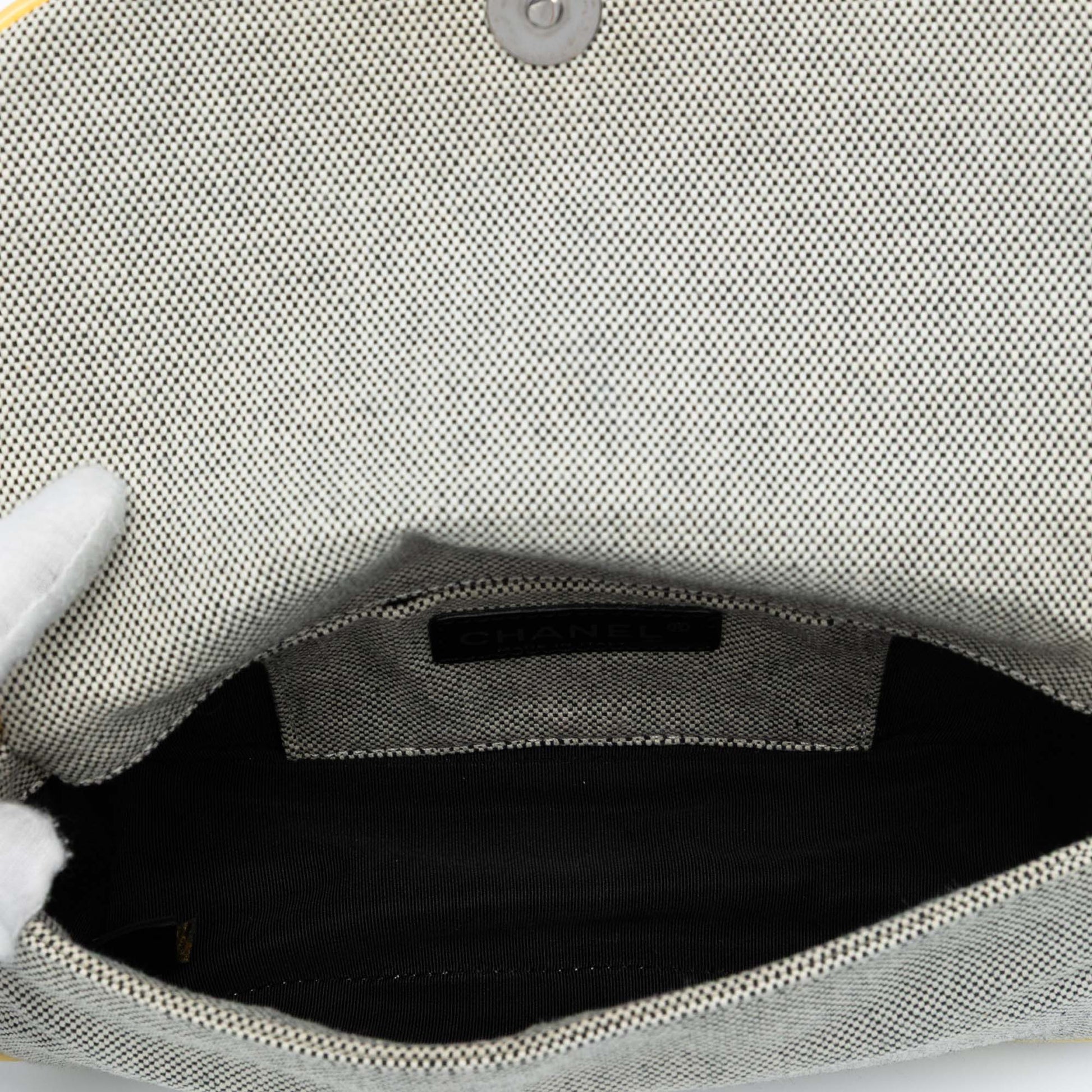 Chanel Canvas CC Camellia No. 5 Shoulder Bag