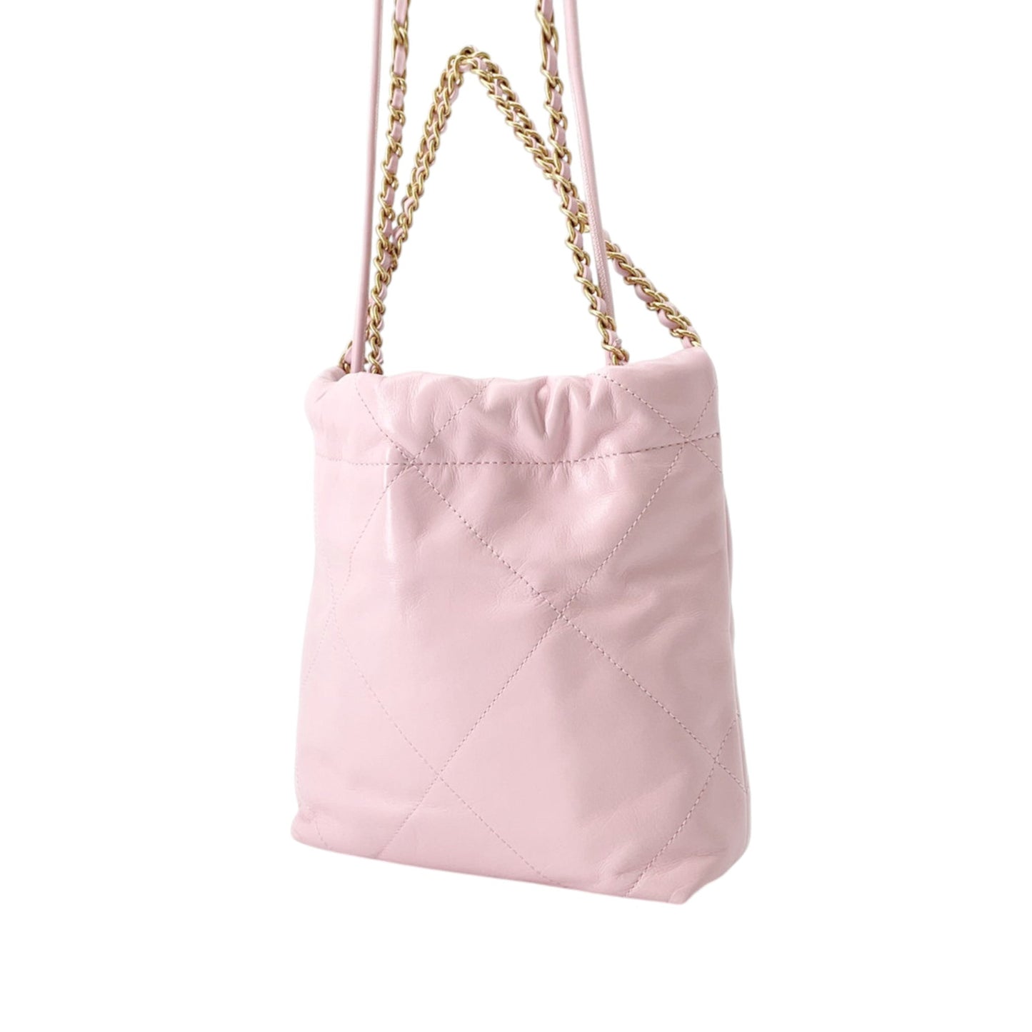 Chanel Mini Shiny Calfskin 22 Handbag