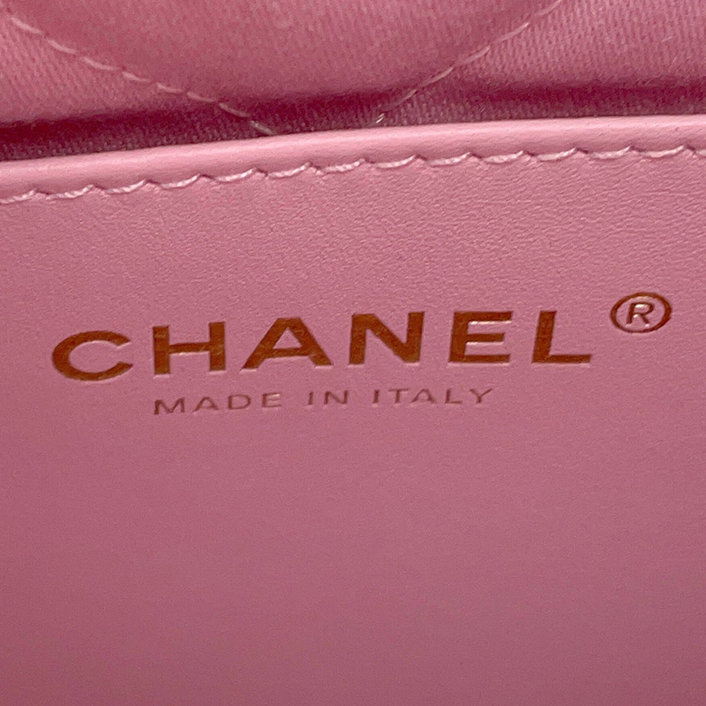 Chanel Mini Shiny Calfskin 22 Handbag