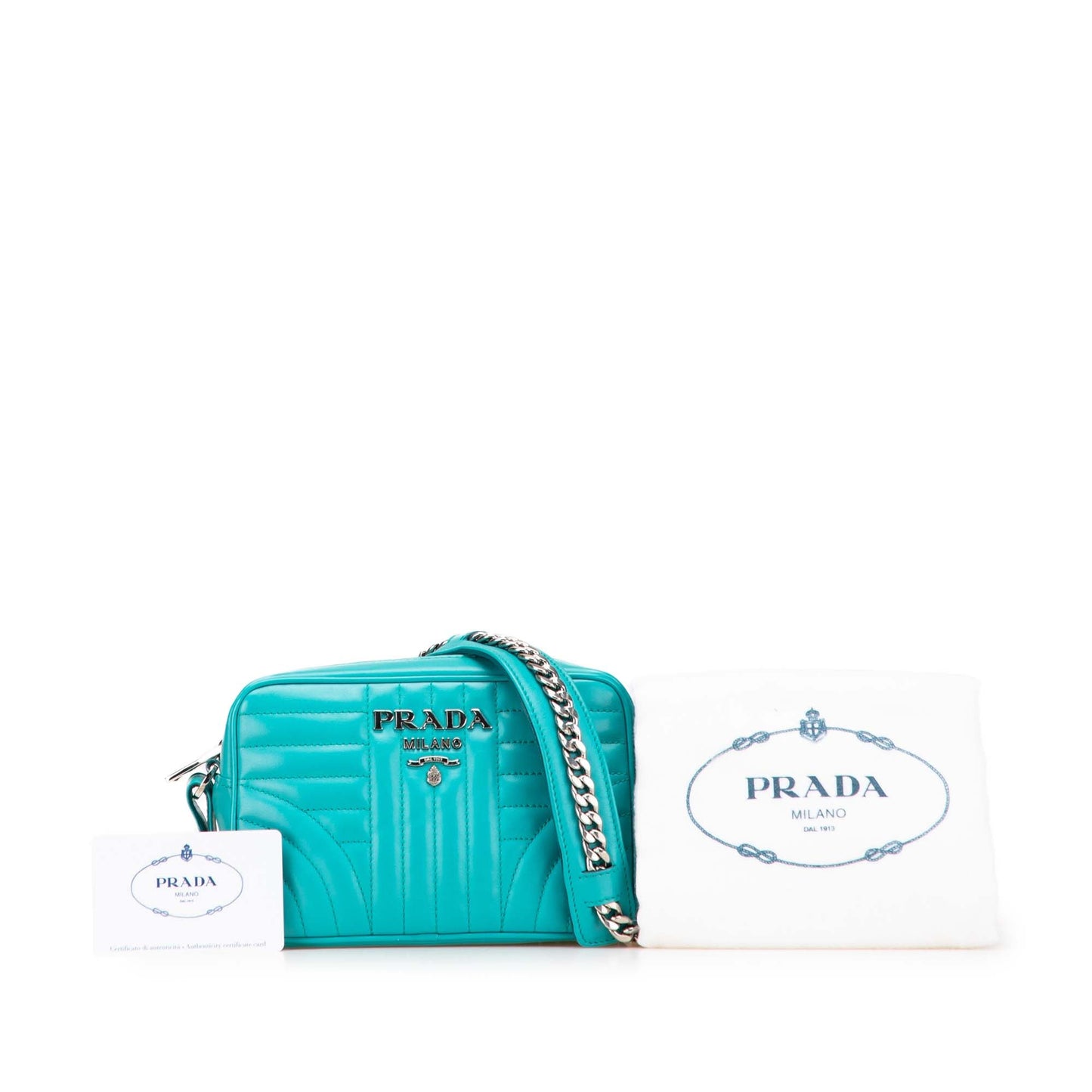 Prada Soft Calf Diagramme Camera Bag