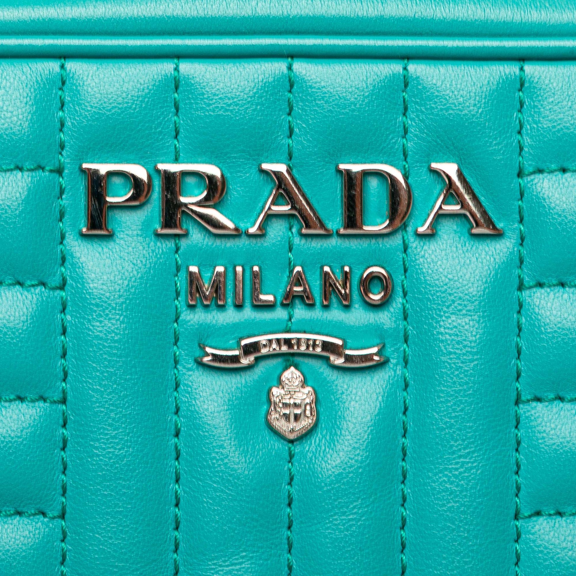 Prada Soft Calf Diagramme Camera Bag