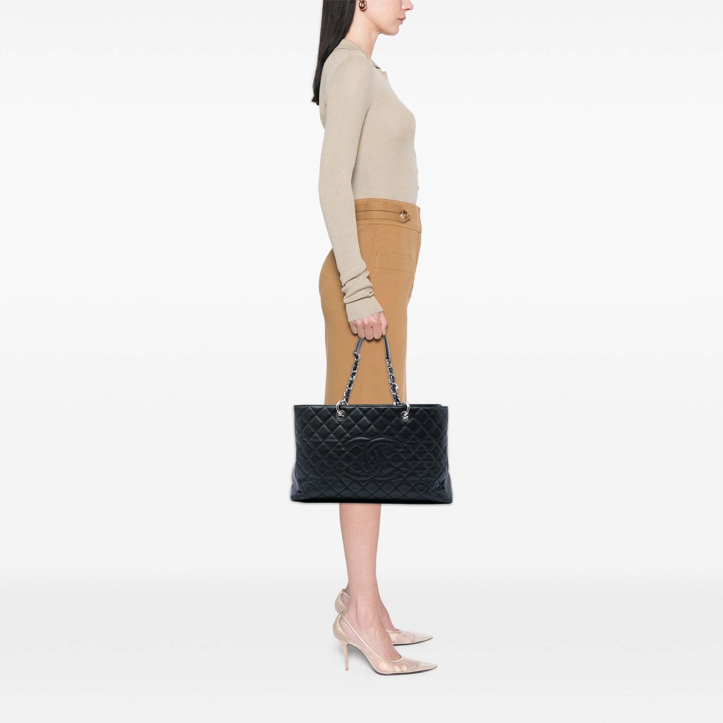 Chanel Caviar Grand Shopping Tote XL