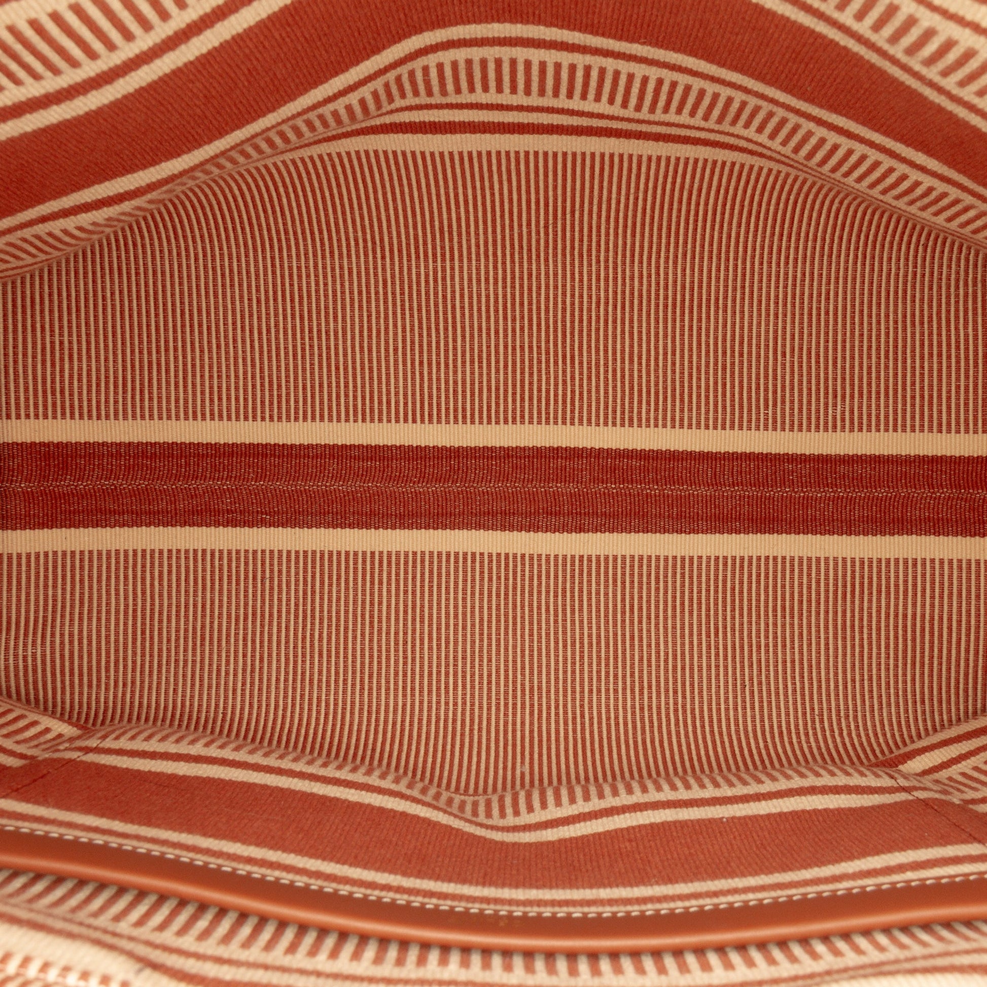 Celine Large Striped Canvas Cabas Thais Tote