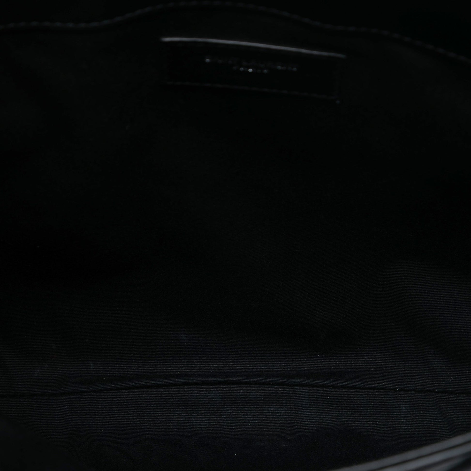Saint Laurent Matelasse Calfskin Monogram LouLou Document Clutch