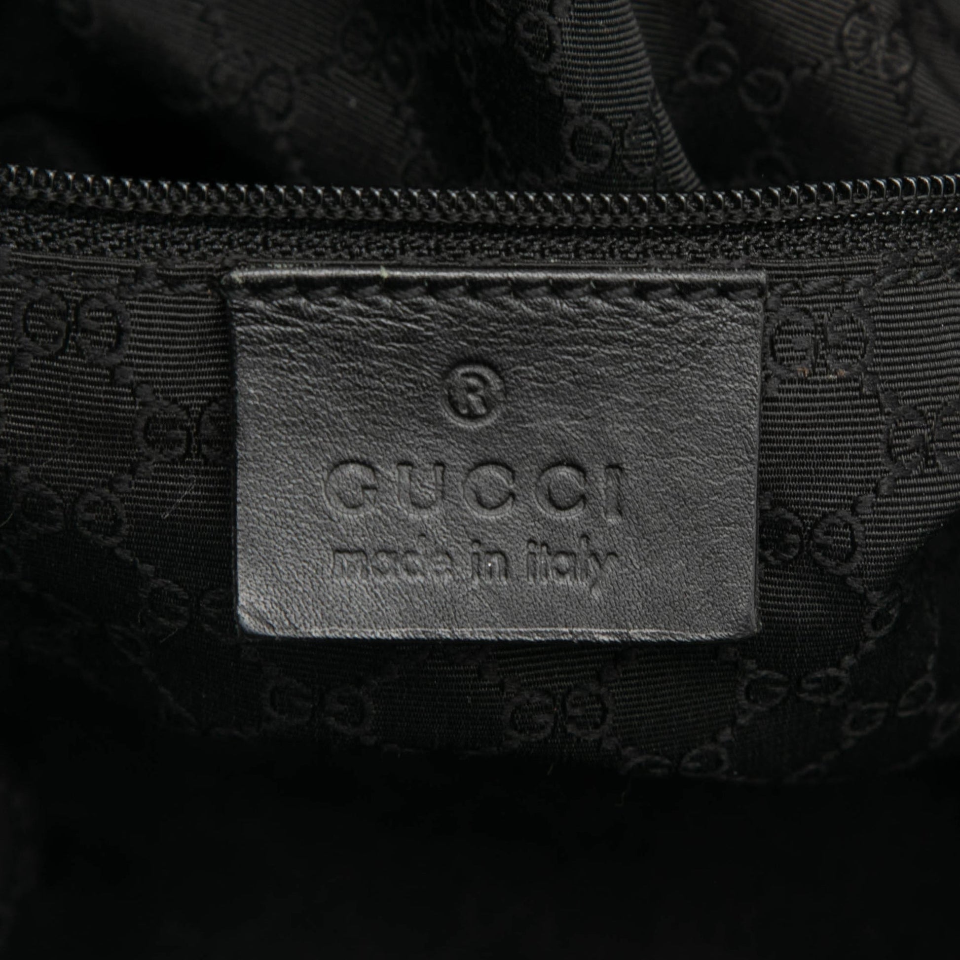 Gucci Denim Web Shoulder Bag