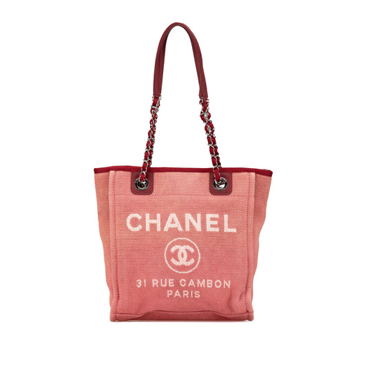 Chanel Mini Mixed Fibers Deauville Tote
