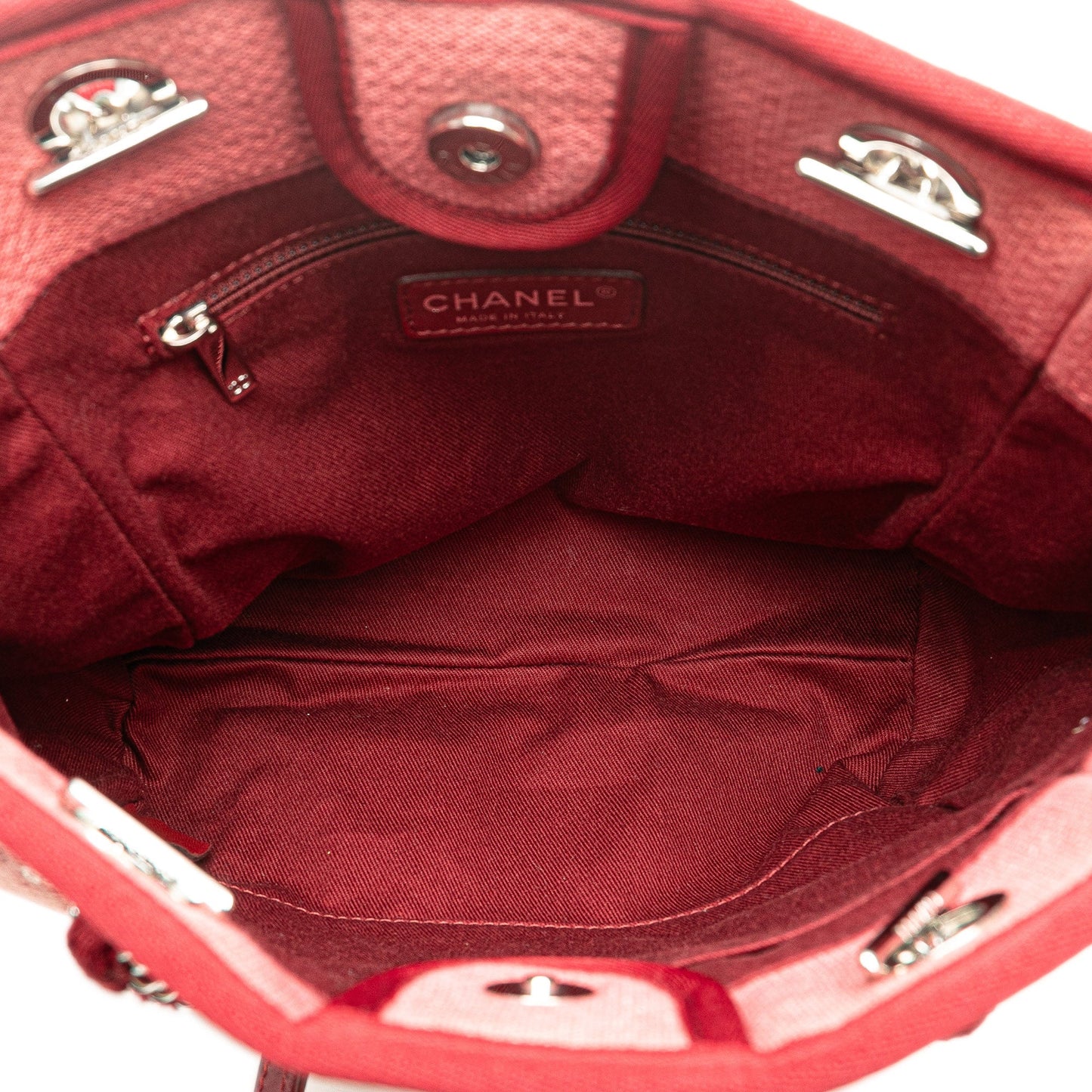 Chanel Mini Mixed Fibers Deauville Tote