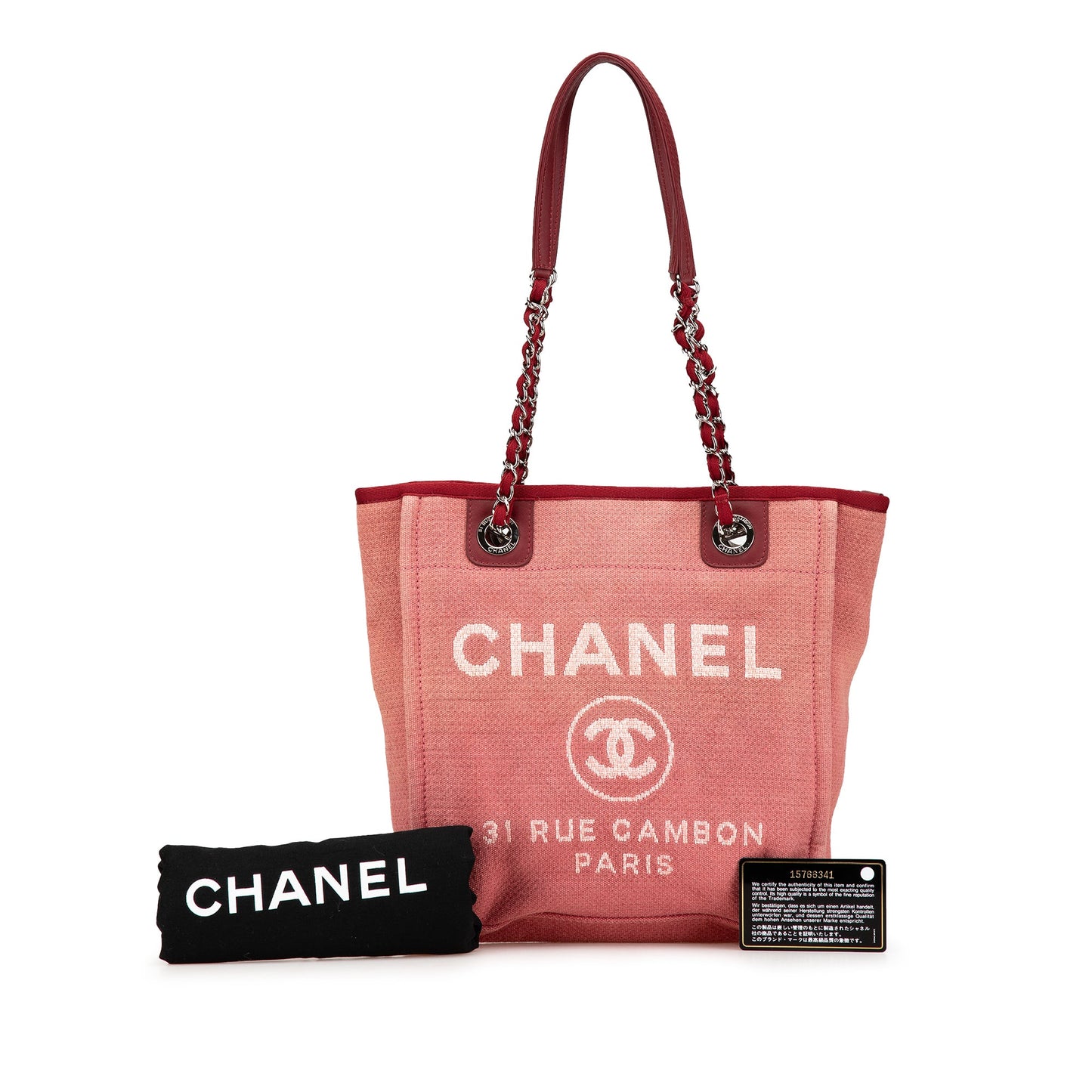 Chanel Mini Mixed Fibers Deauville Tote