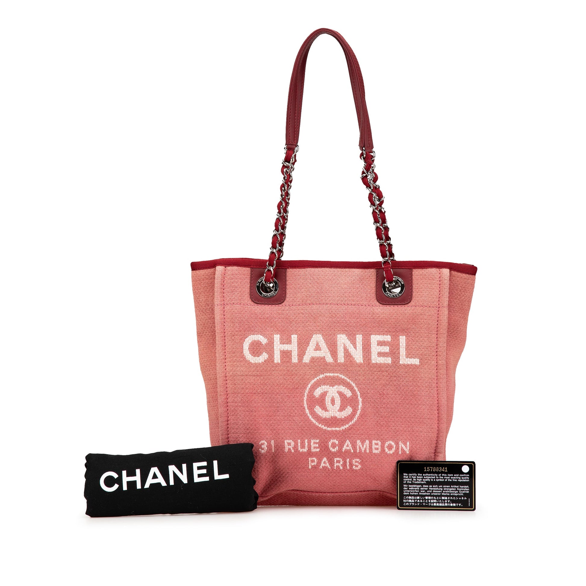 Chanel Mini Mixed Fibers Deauville Tote