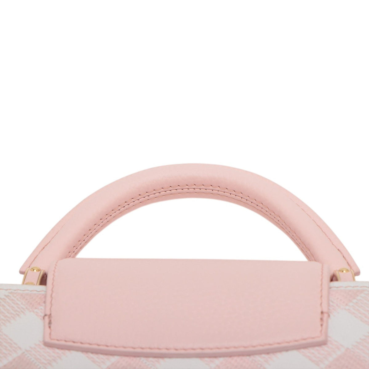 Louis Vuitton Taurillon Embroidered Vichy Capucines BB