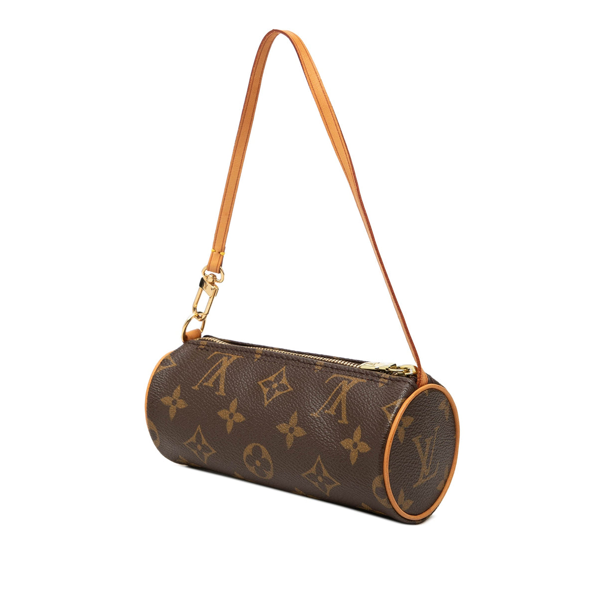 Louis Vuitton Monogram Papillon Pochette — Brown