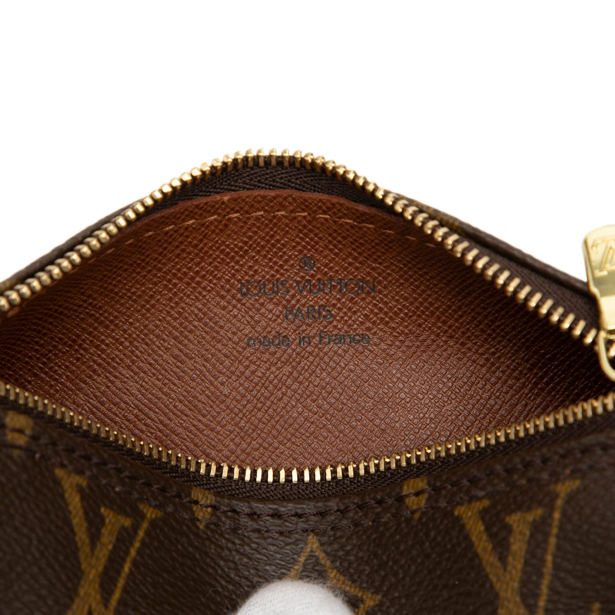 Louis Vuitton Monogram Papillon Pochette — Brown