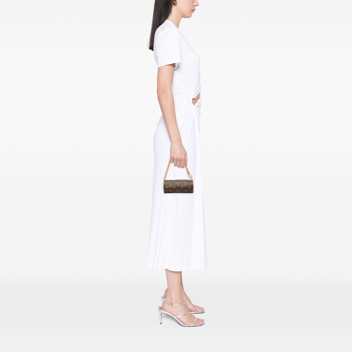 Louis Vuitton Monogram Papillon Pochette — Brown