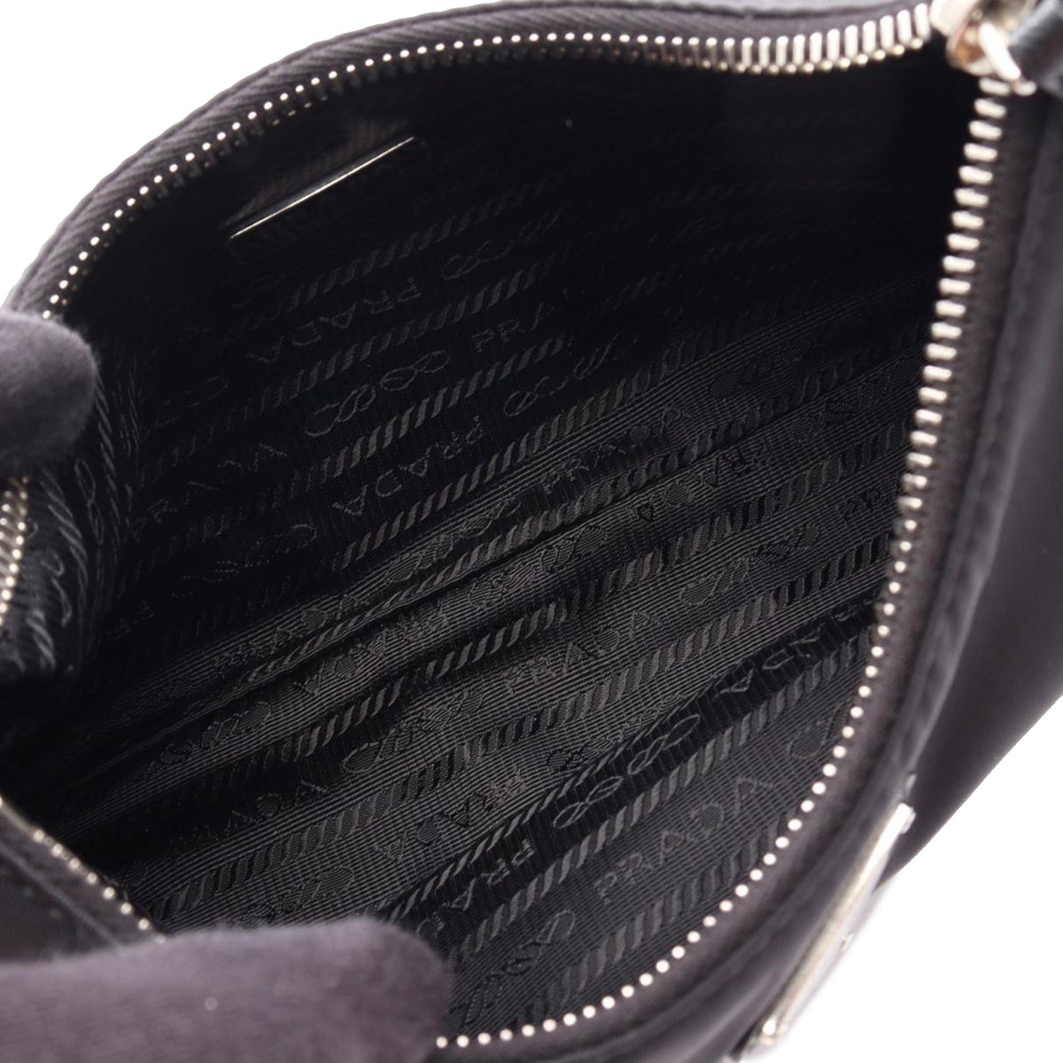 Prada Saffiano Trimmed Re Nylon Re Edition 2005 Satchel