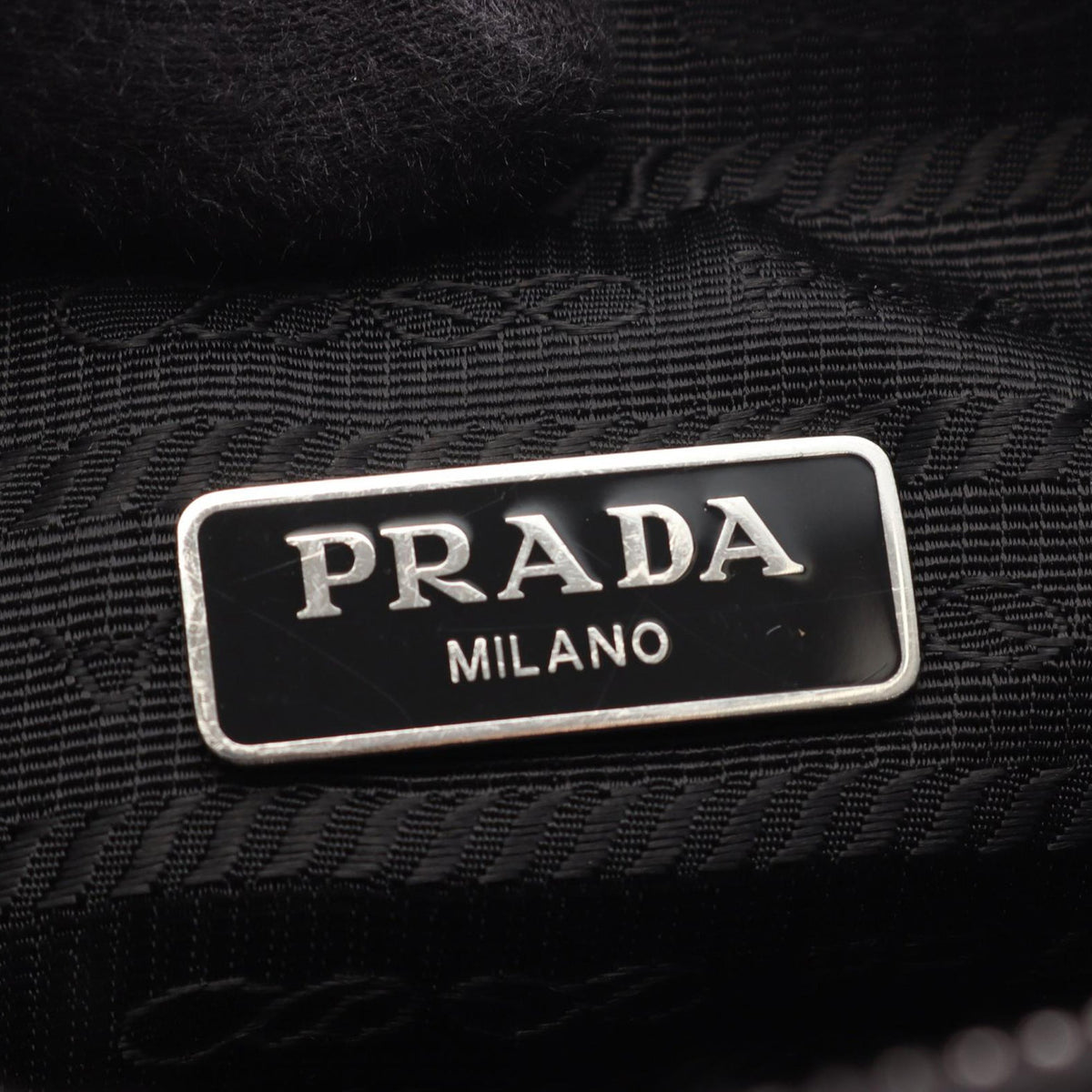 Prada Saffiano Trimmed Re Nylon Re Edition 2005 Satchel