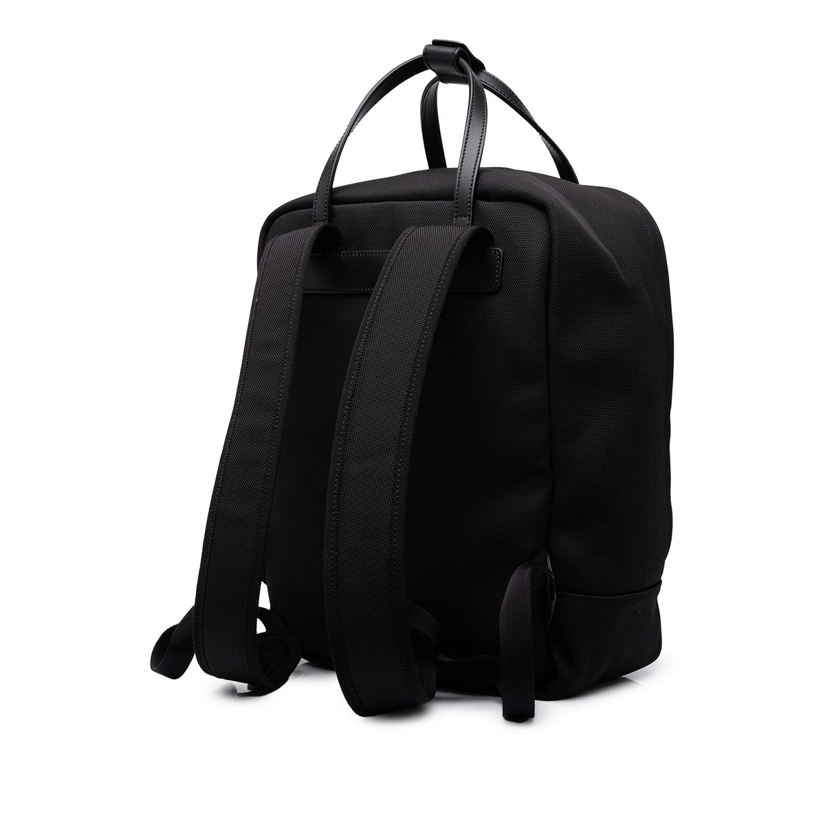 Gucci Techno Canvas Web Backpack — Black