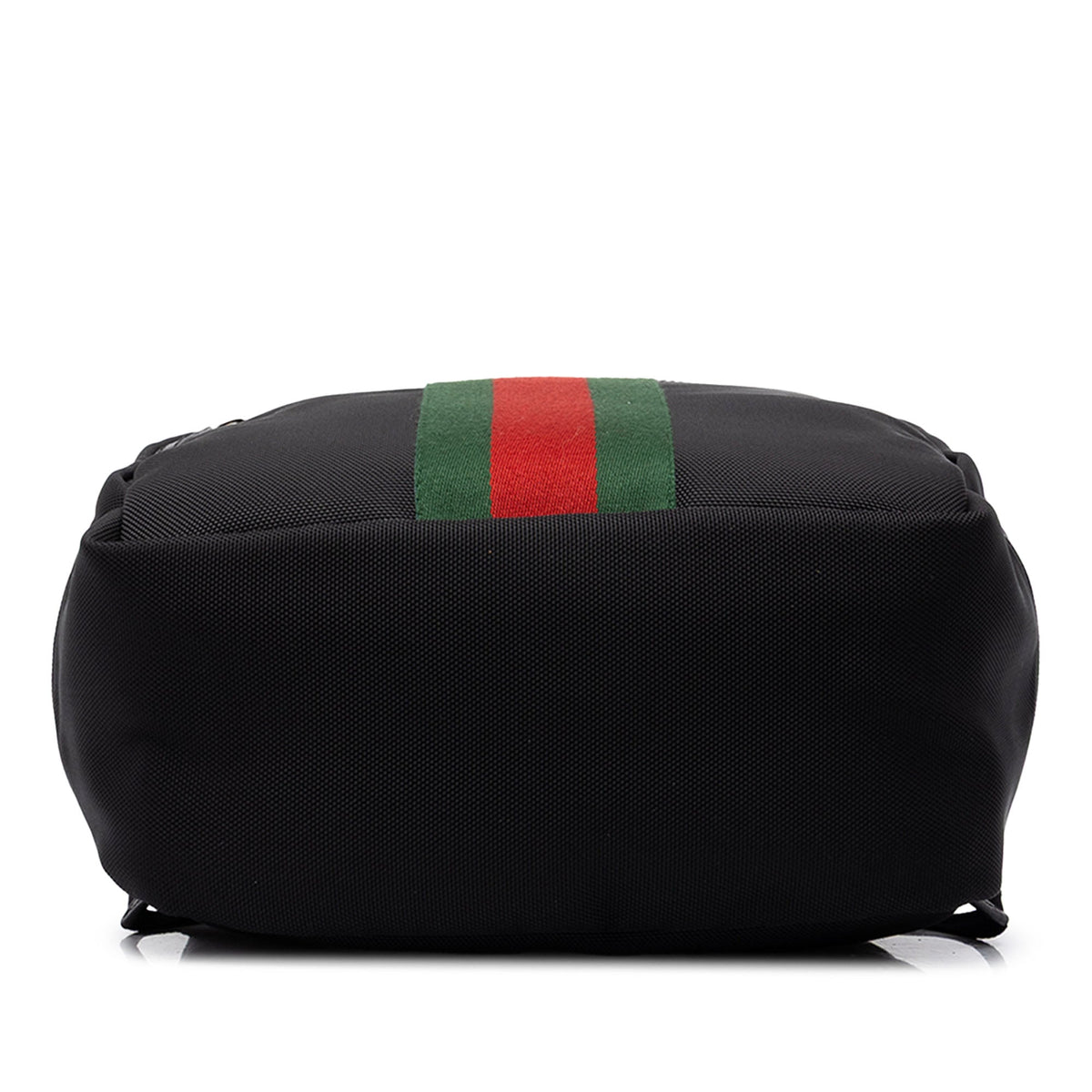 Gucci Techno Canvas Web Backpack — Black