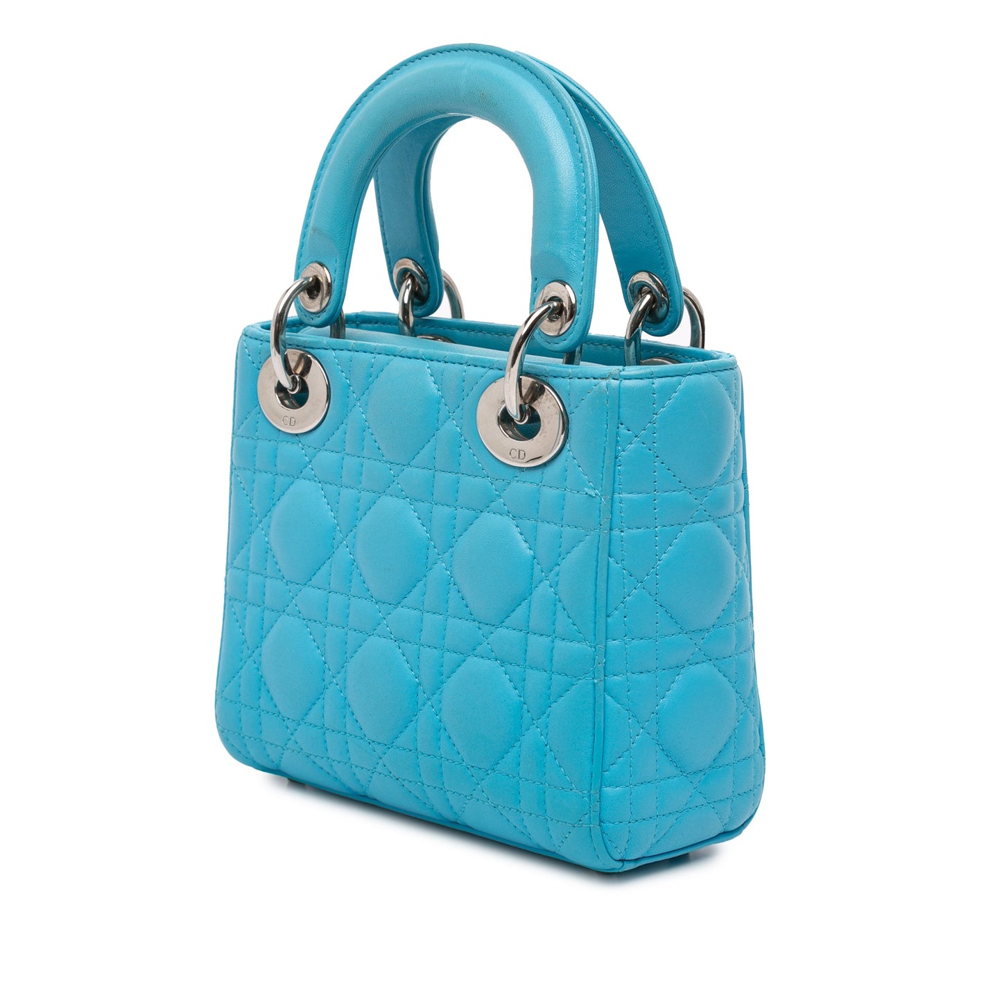 Dior Mini Lambskin Cannage Lady Dior