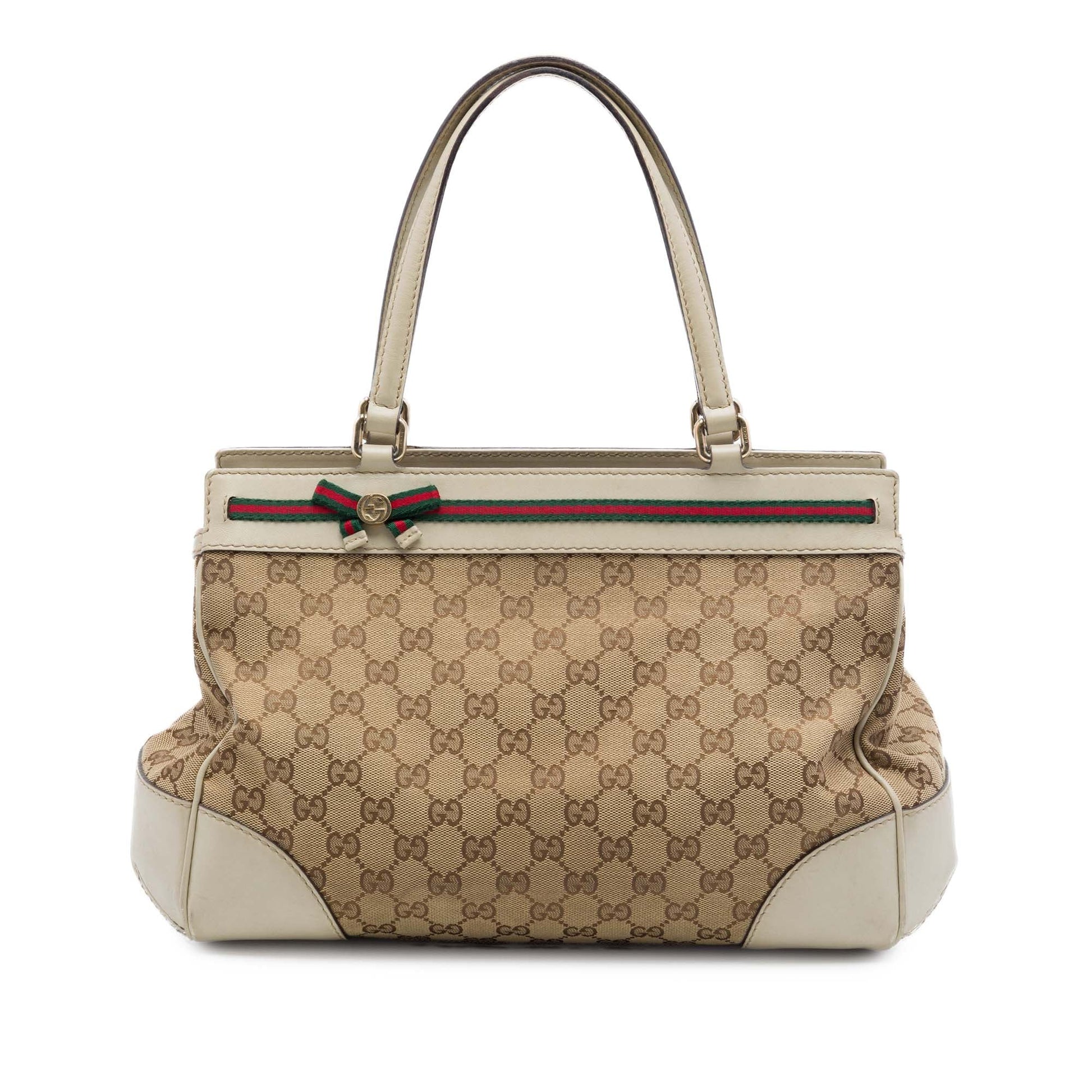 Gucci GG Canvas Web Mayfair Tote
