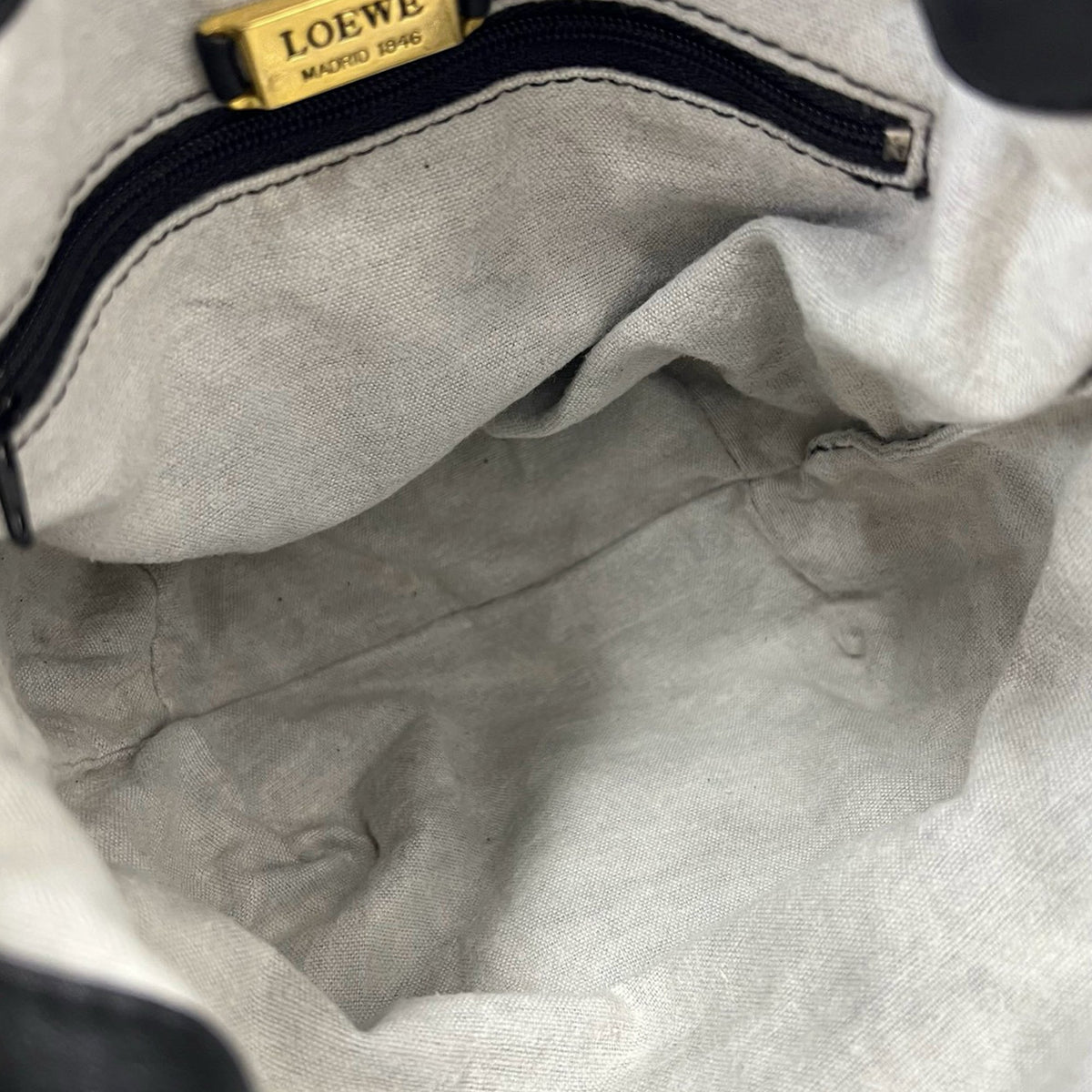 LOEWE Nappa Anagram Drawstring Crossbody