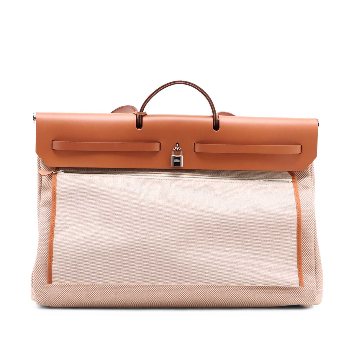 Hermès Toile and Vache Hunter Herbag Zip Cabine 50