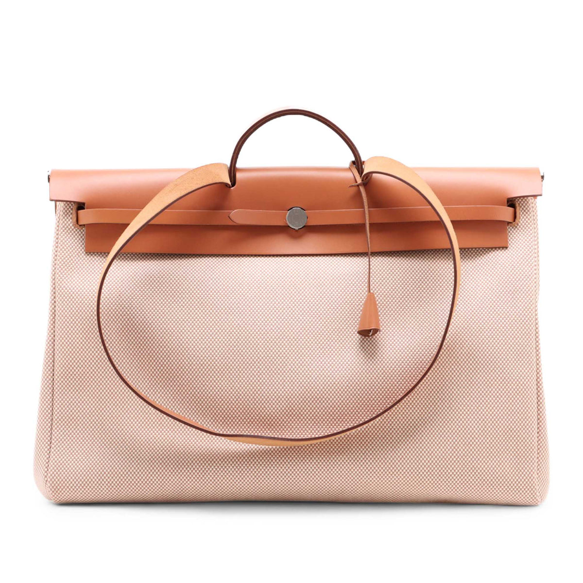 Hermès Toile and Vache Hunter Herbag Zip Cabine 50
