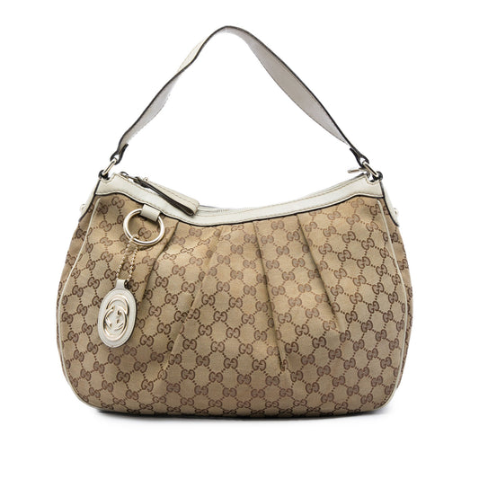 Gucci GG Canvas Sukey Shoulder Bag