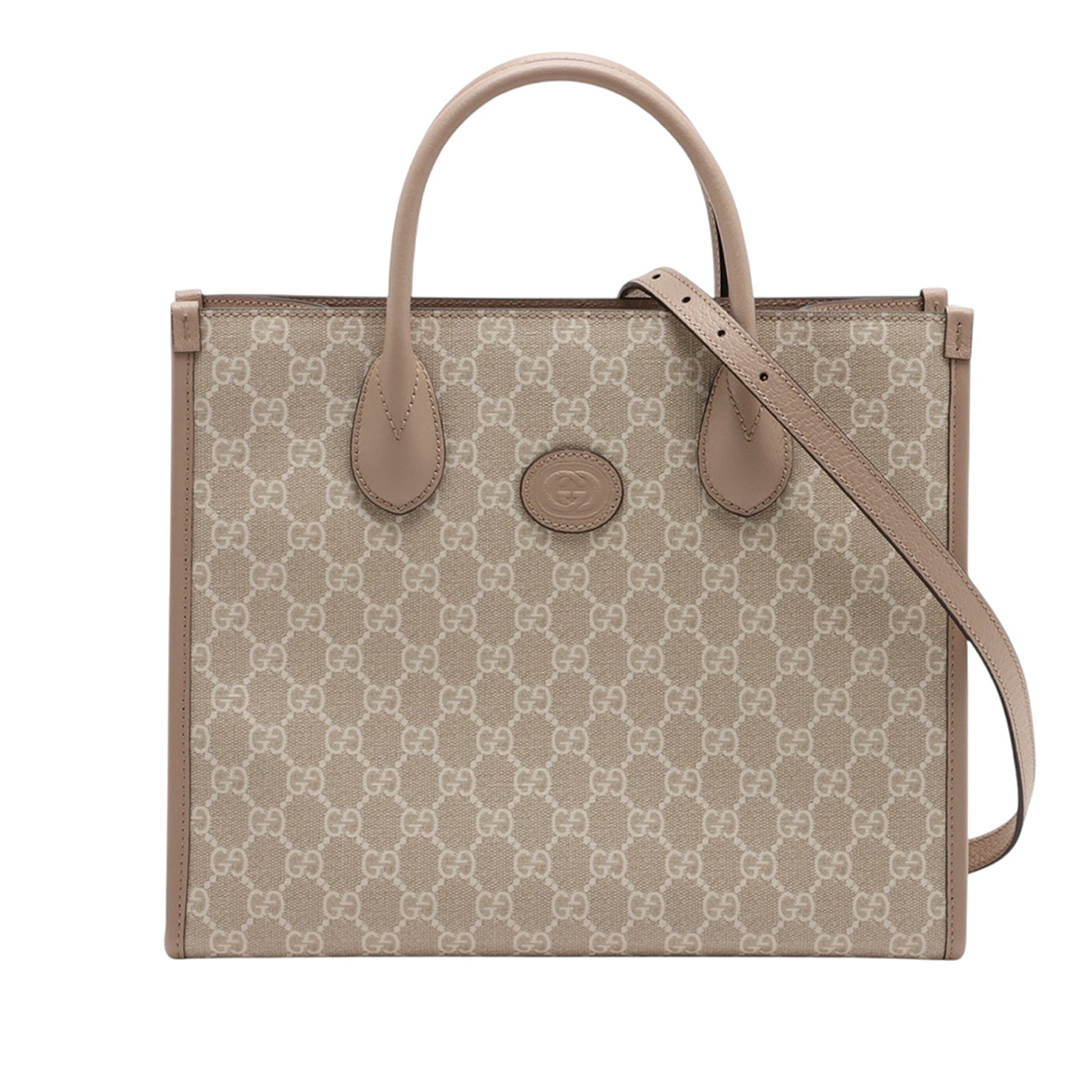 Gucci Small GG Supreme Interlocking G Tote