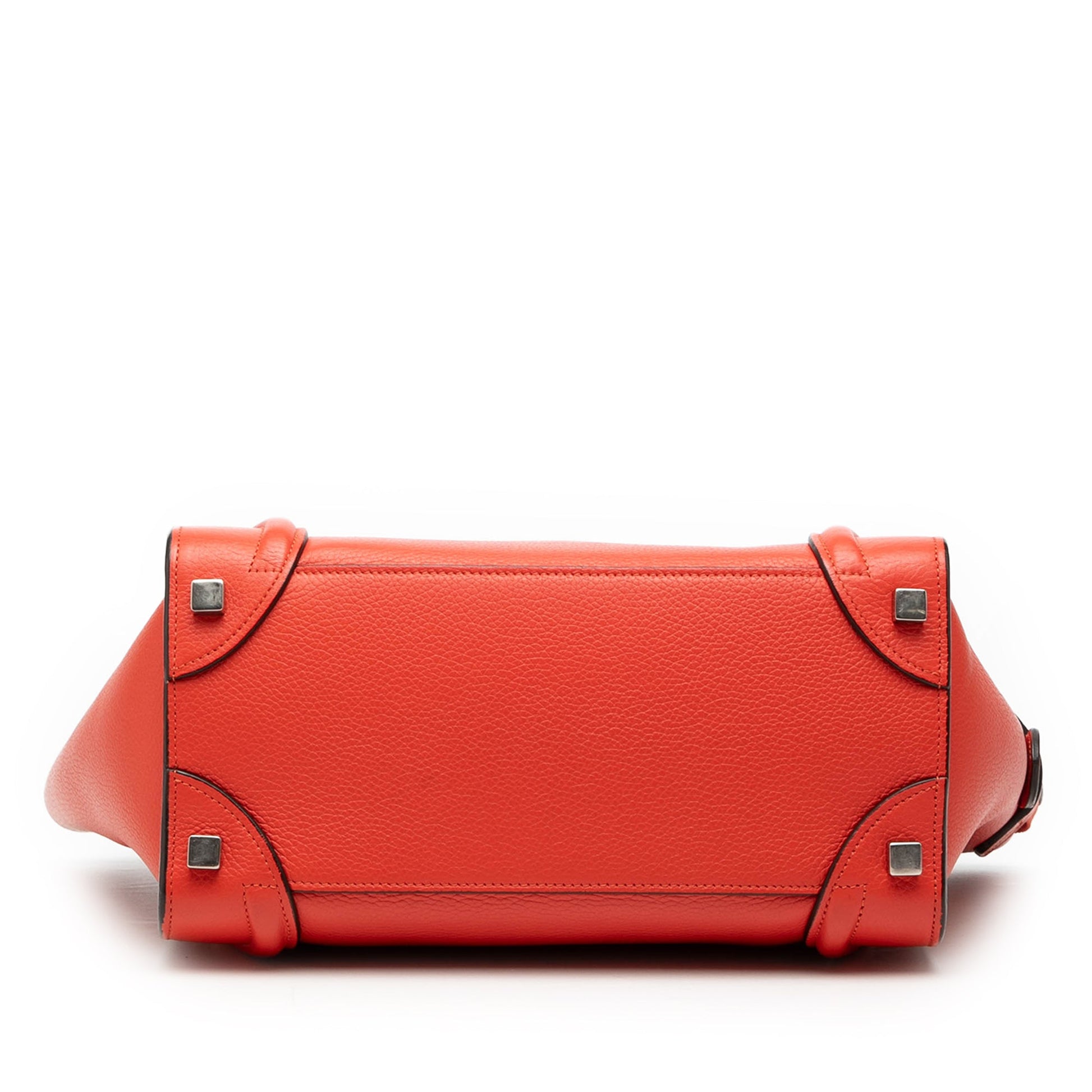Celine Micro Leather Luggage Tote