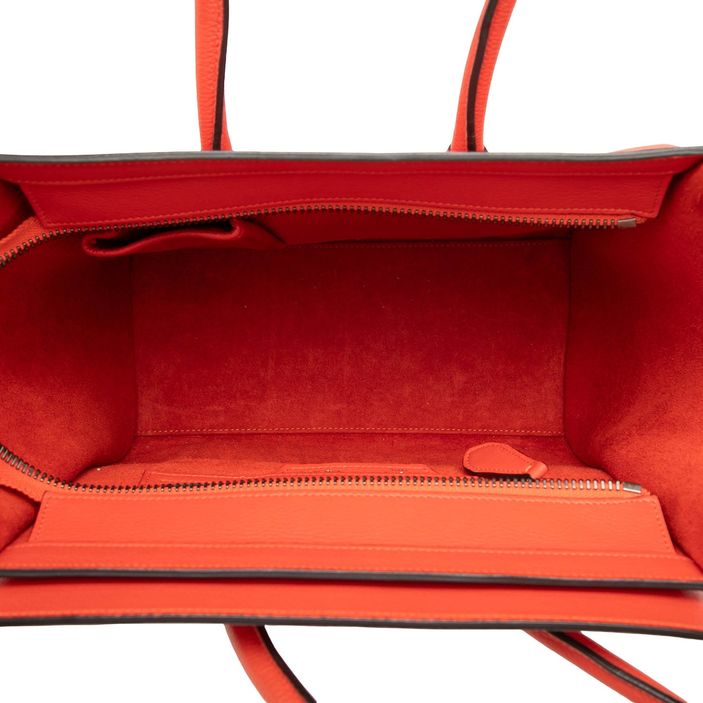 Celine Micro Leather Luggage Tote