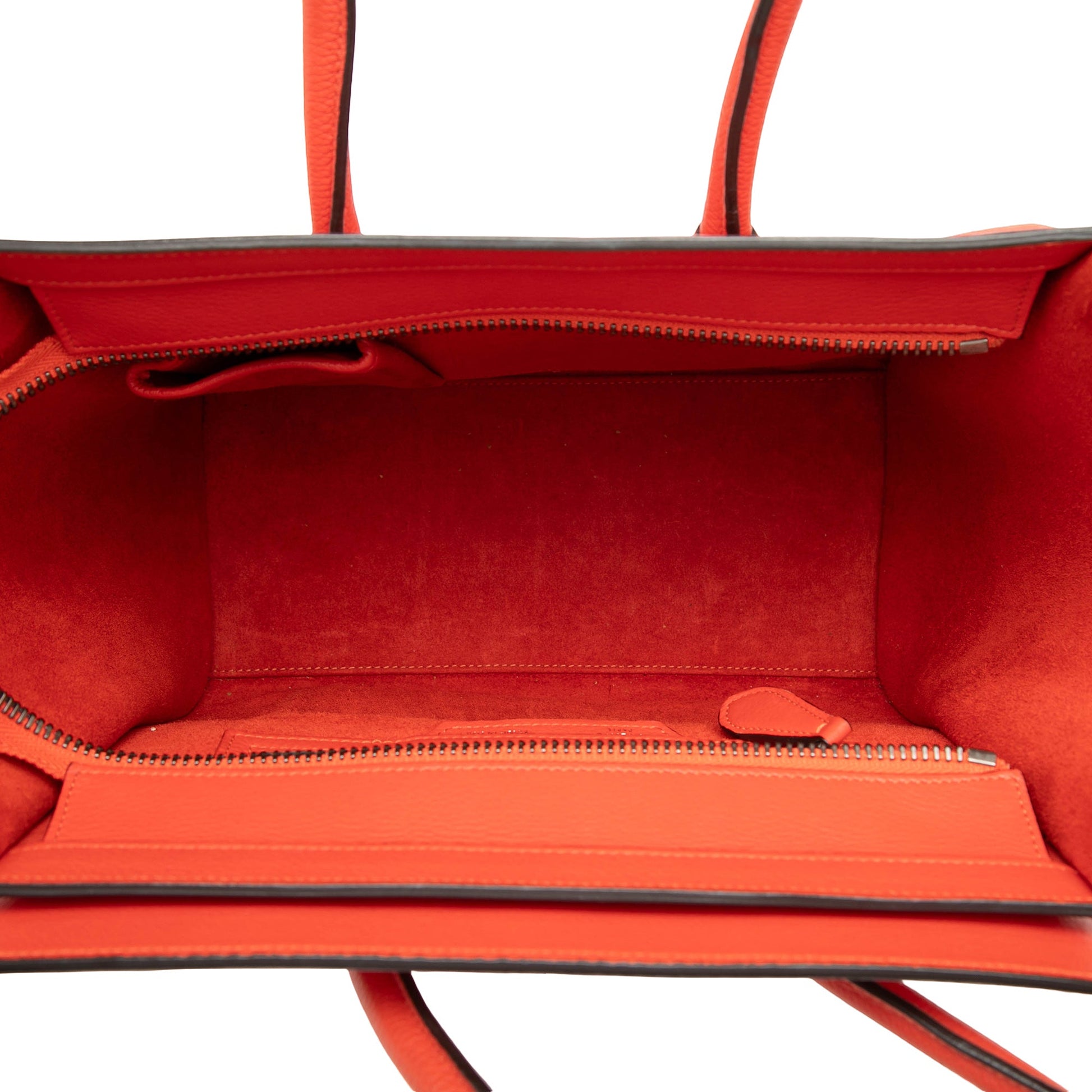 Celine Micro Leather Luggage Tote