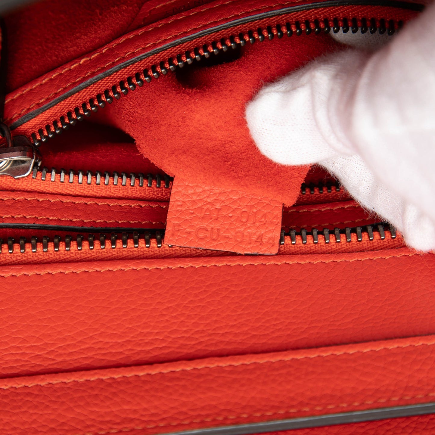 Celine Micro Leather Luggage Tote
