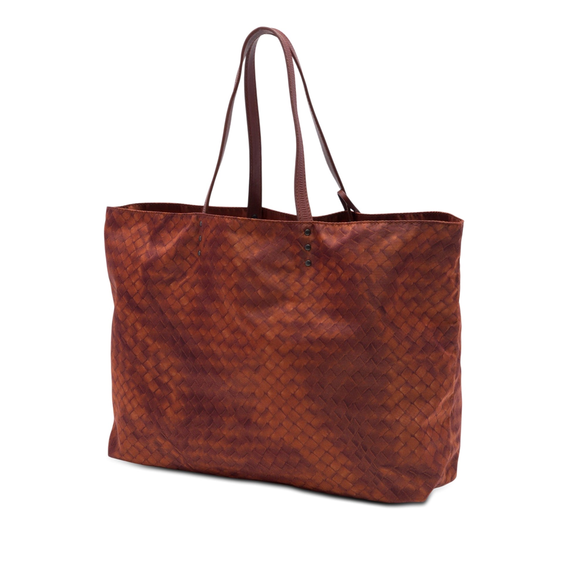 Bottega Veneta Nylon Intrecciolusion Tote
