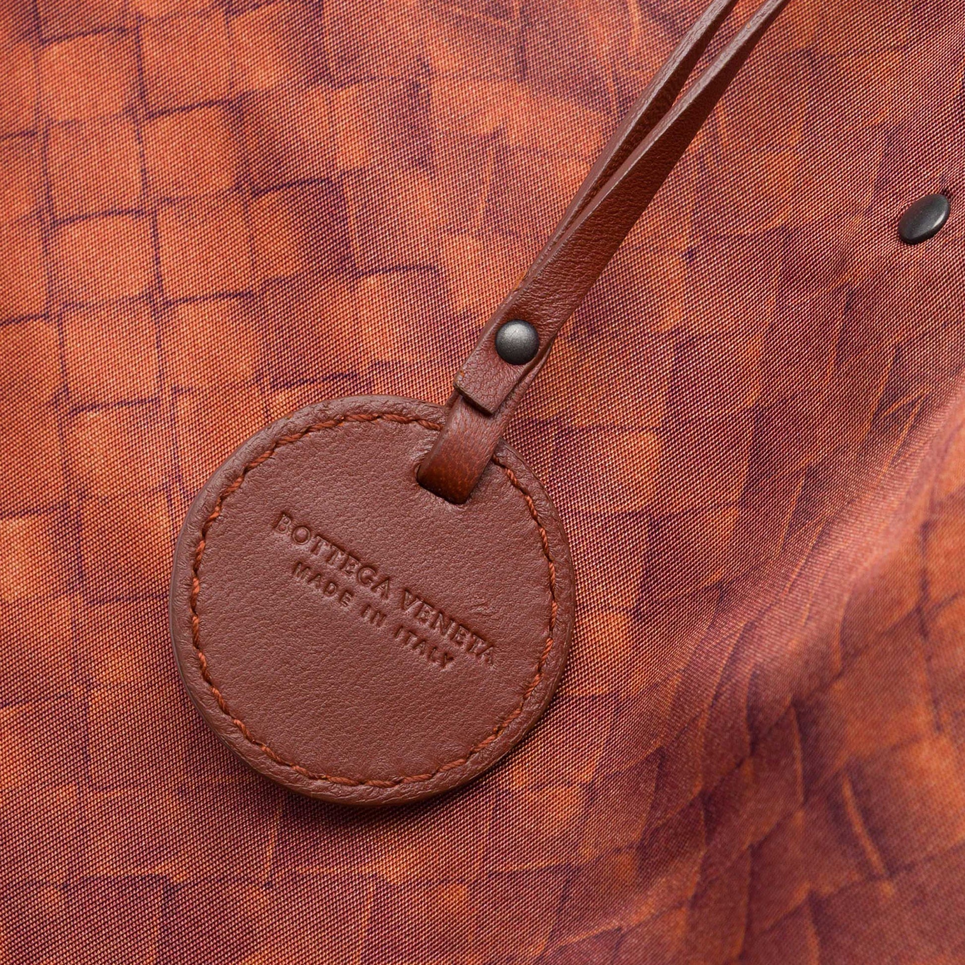 Bottega Veneta Nylon Intrecciolusion Tote