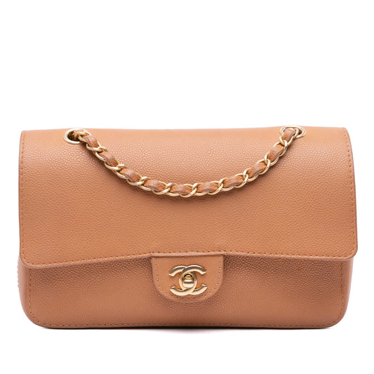 Chanel Medium Classic Caviar Pure Double Flap