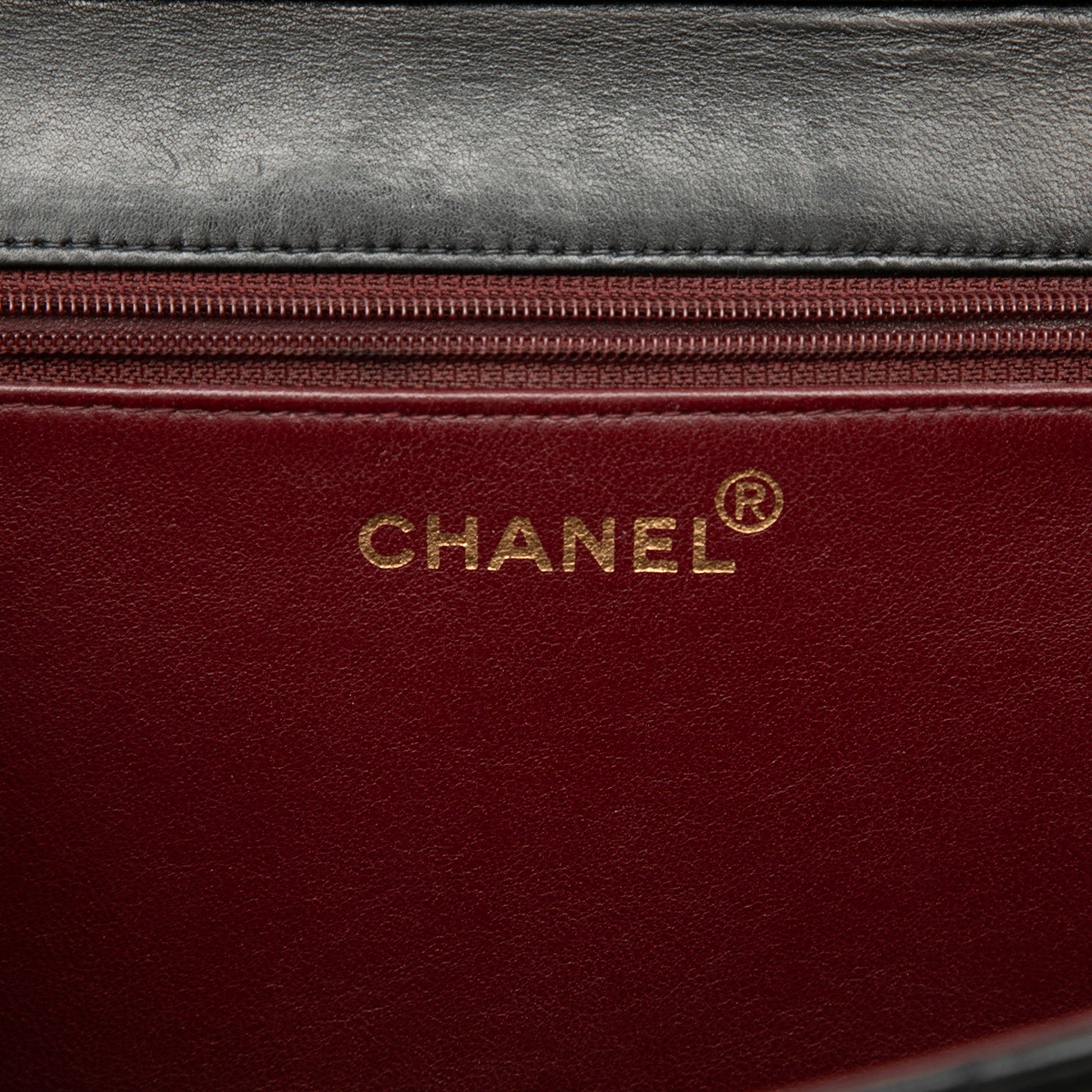 Medium CC Quilted Lambskin Single Flap