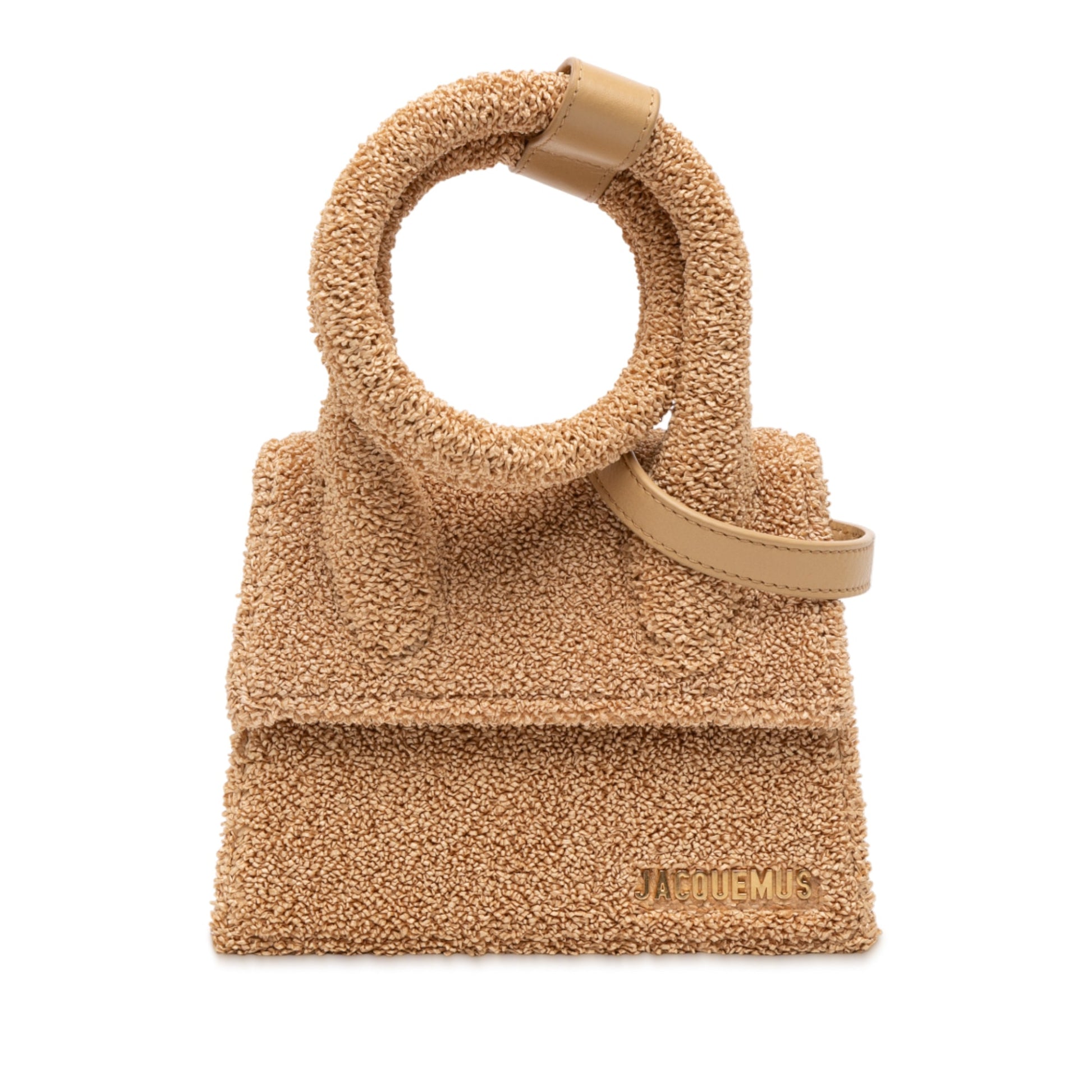 Jacquemus Boucle Raffia Le Chiquito Noeud