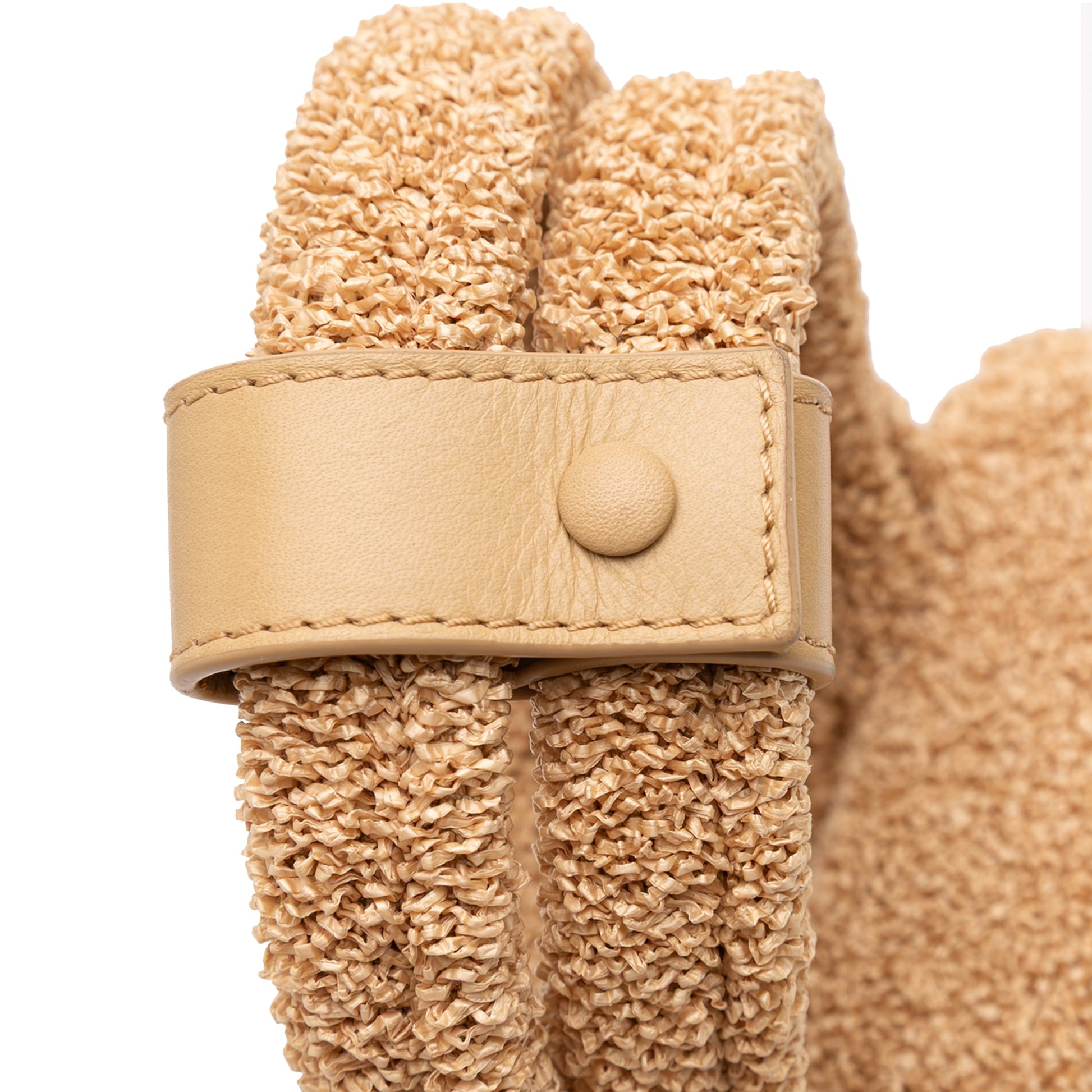 Jacquemus Boucle Raffia Le Chiquito Noeud