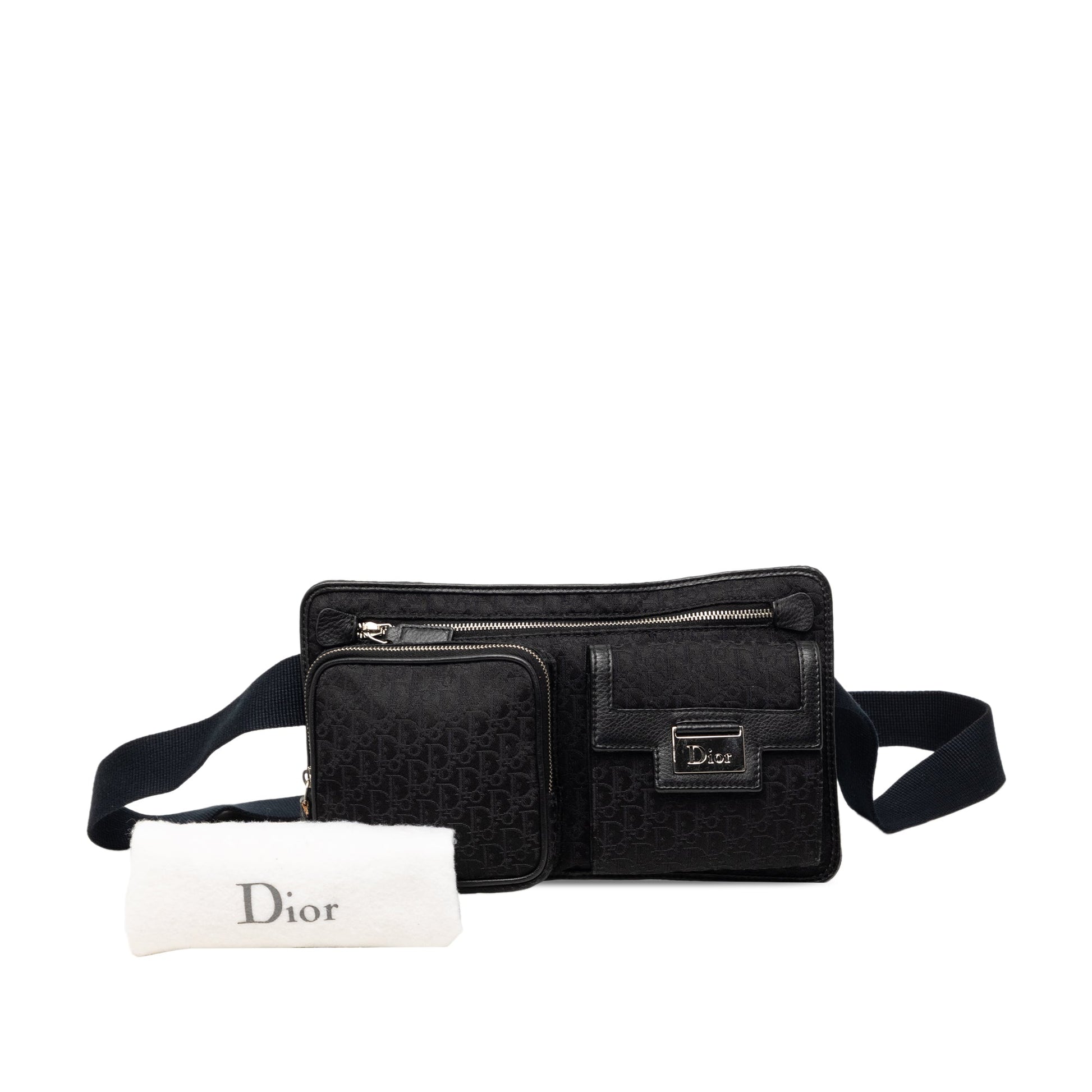Dior Diorissimo Trotter Canvas Street Chic Belt Bag