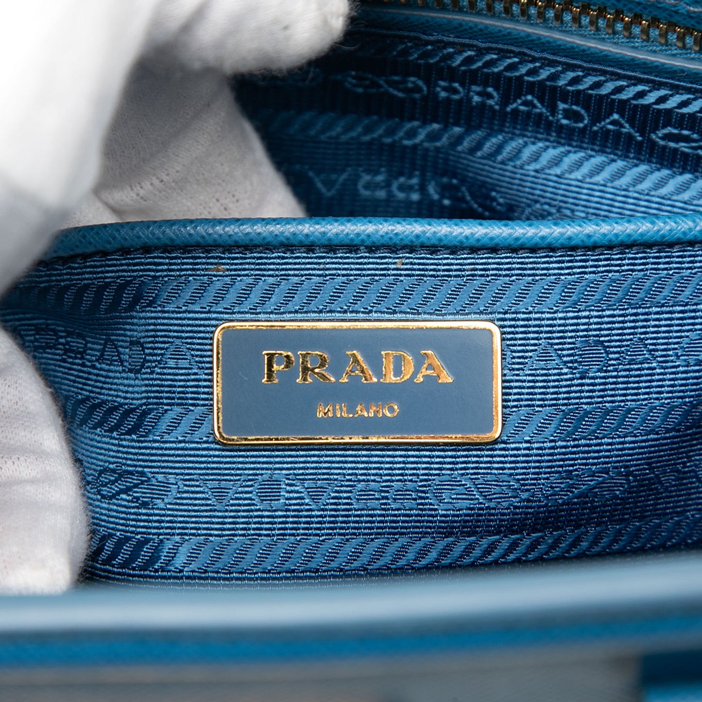 Prada Saffiano Lux Parabole Satchel