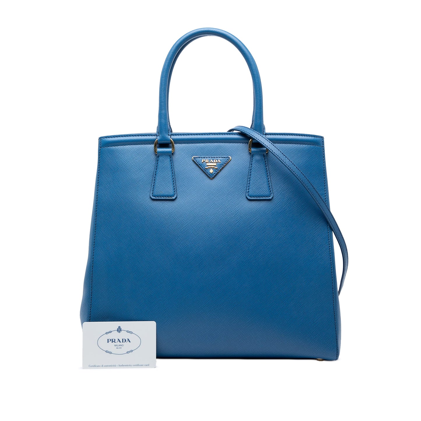 Prada Saffiano Lux Parabole Satchel