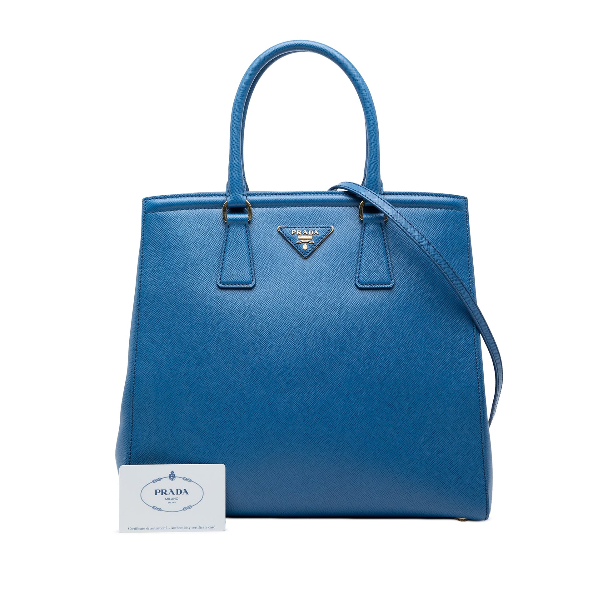 Prada Saffiano Lux Parabole Satchel