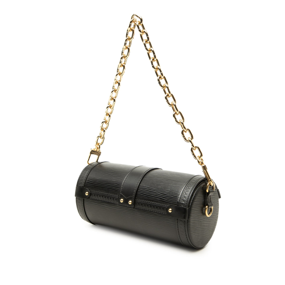 Louis Vuitton Epi Papillon Trunk — Black