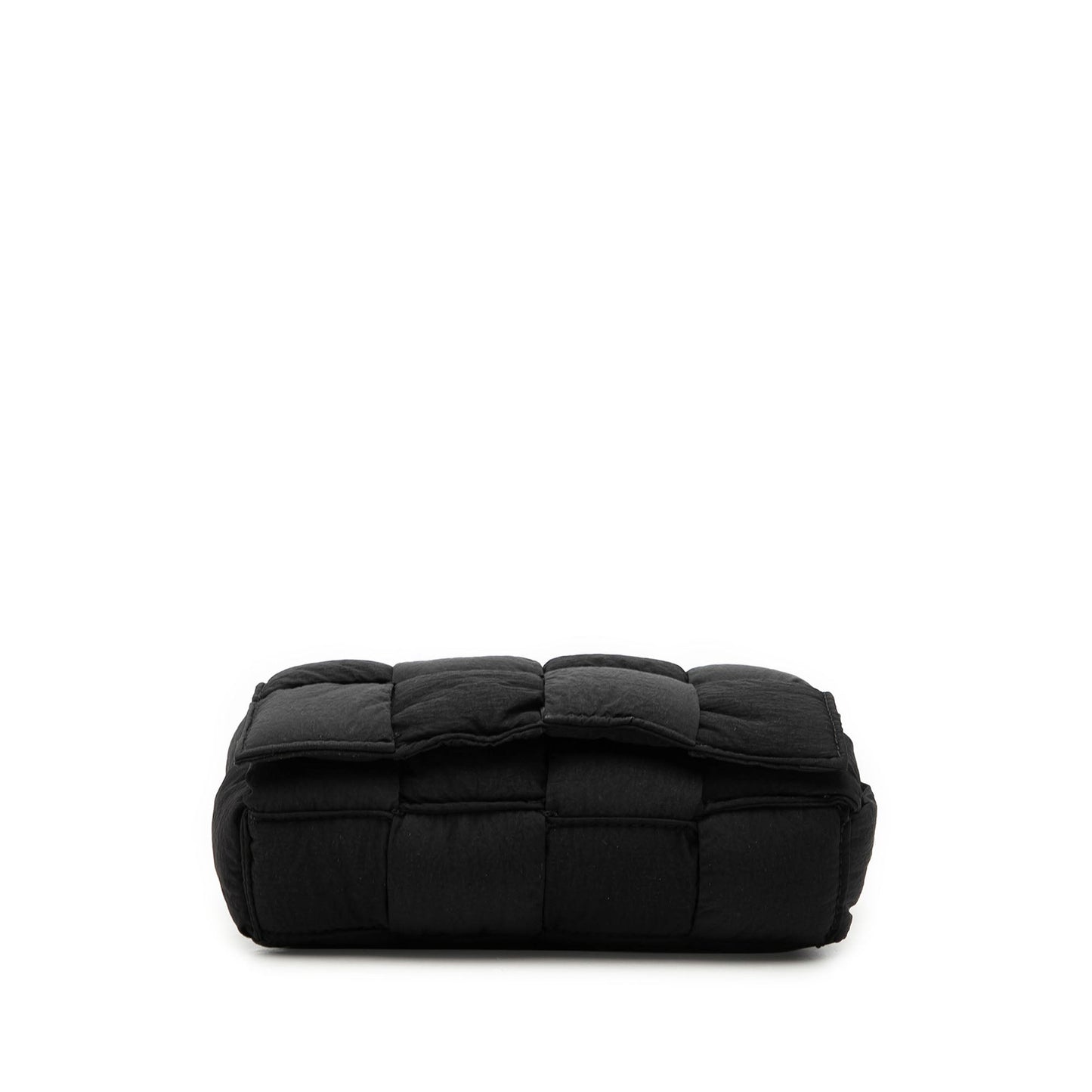 Bottega Veneta Mini Nylon Intrecciato Padded Tech Cassette Belt Bag