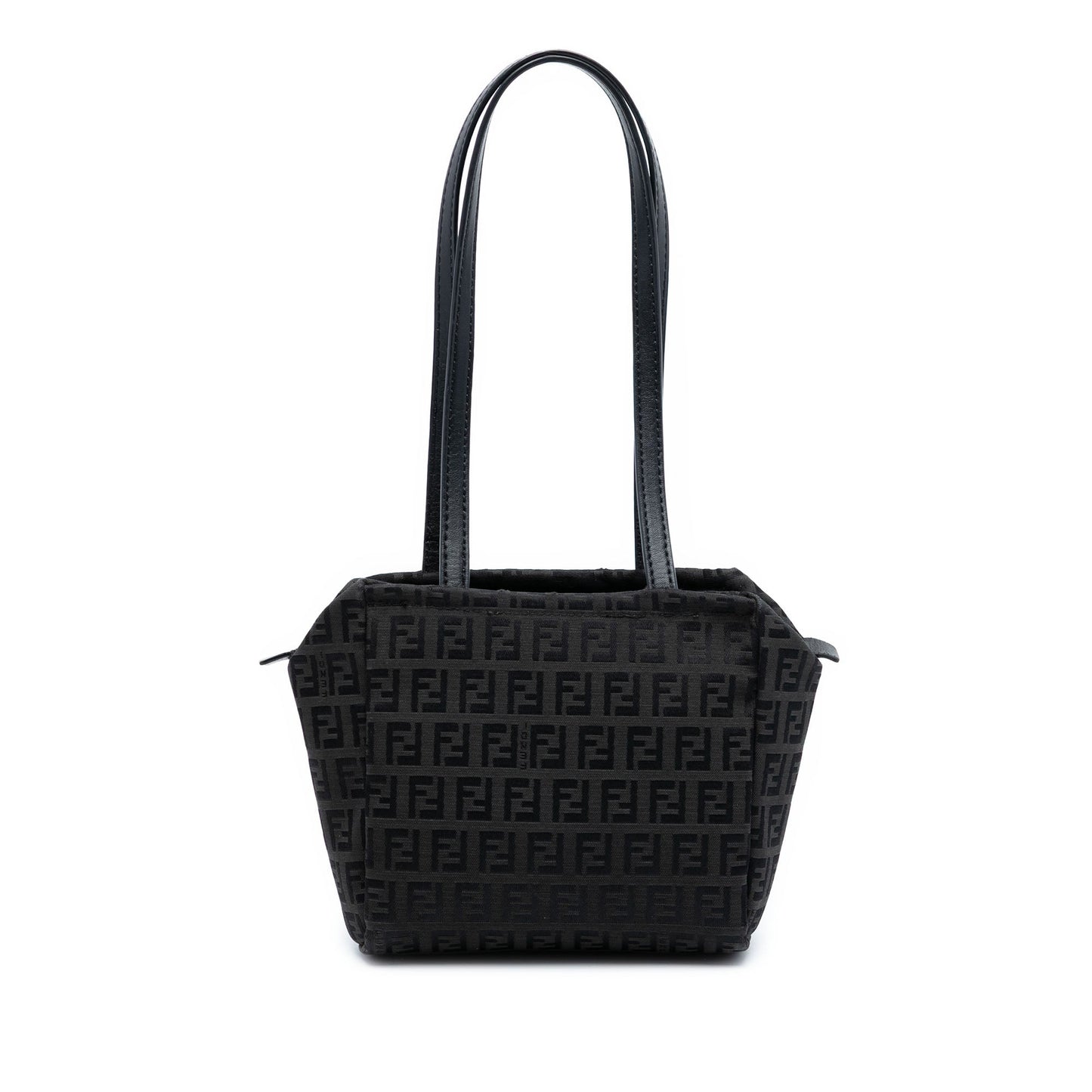 Fendi Mini Zucchino Canvas Handbag
